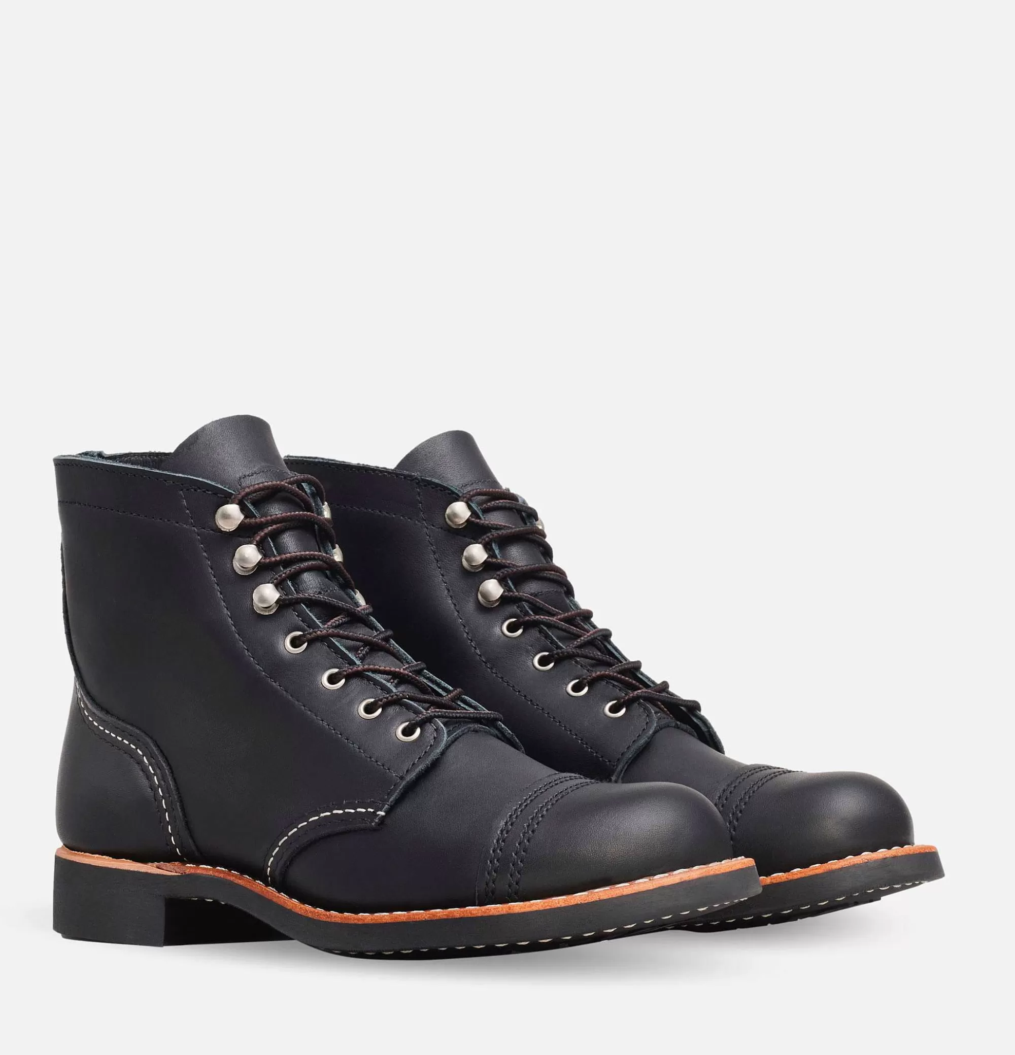 Botas Red Wing 3366 para Mujer - Ranger de Cuero Negro, Calzado Duradero para Actividades al Aire Libre