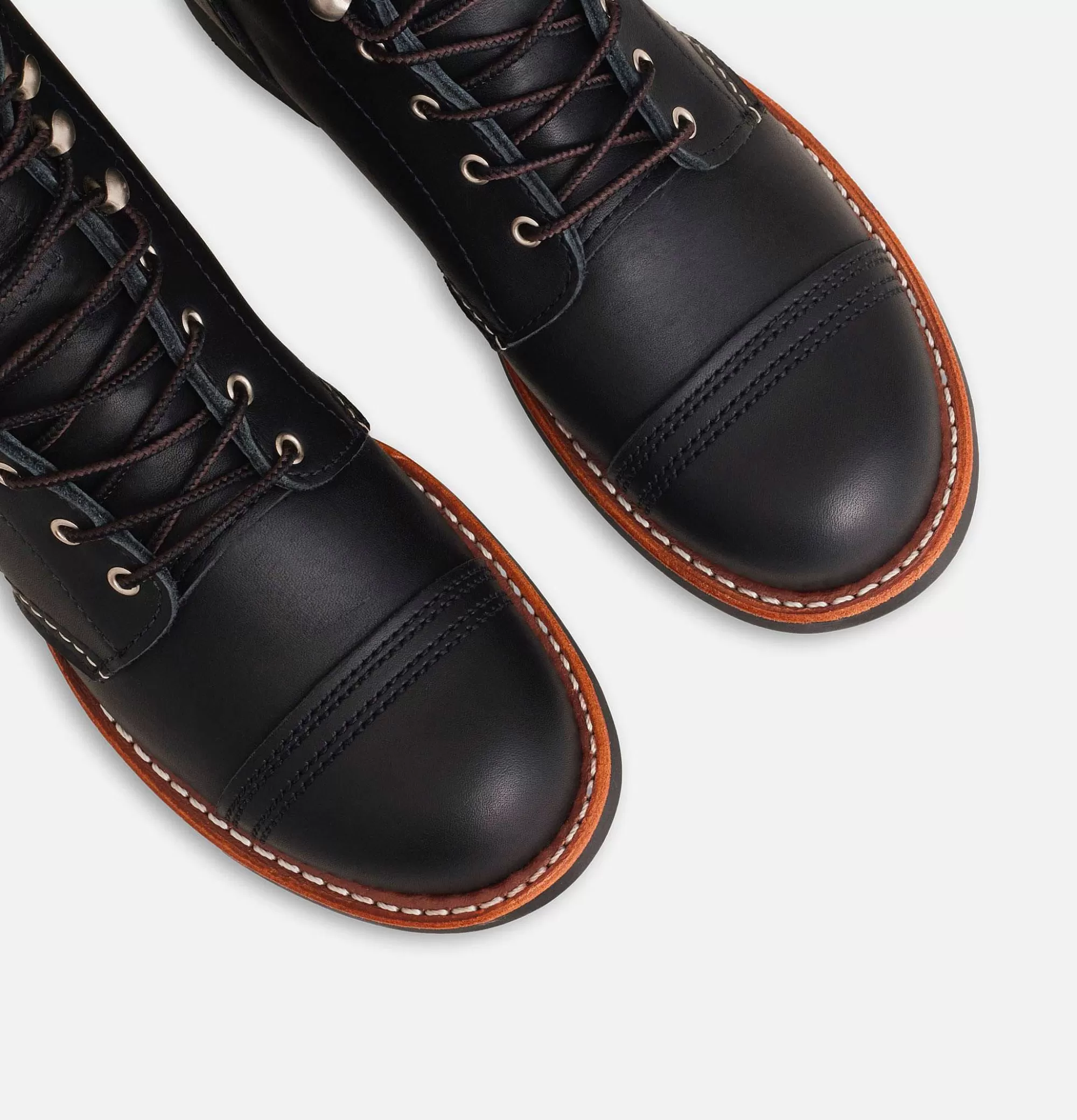 Botas Red Wing 3366 para Mujer - Ranger de Cuero Negro, Calzado Duradero para Actividades al Aire Libre
