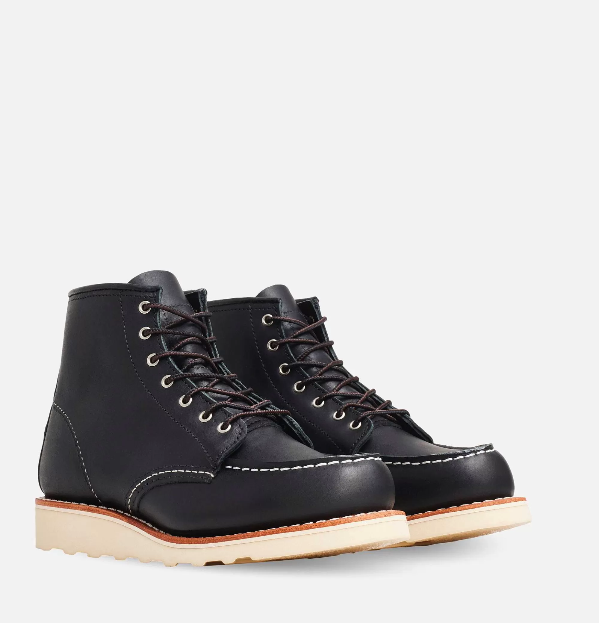 Botas Red Wing 3373 para Mujer - Punta Mocasín en Negro Ébano | Estilo Casual con Suela Duradera