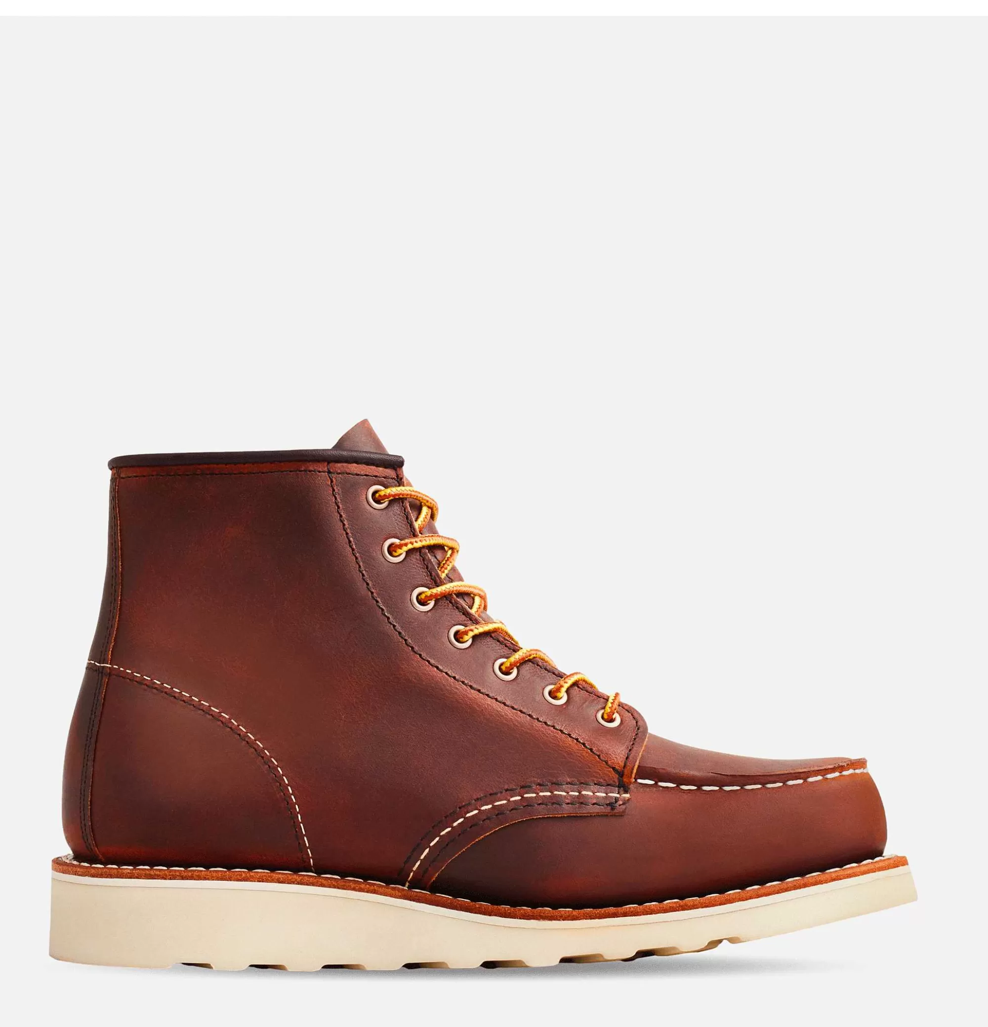 Botas Red Wing 3428 para Mujer - Punta Mocasín en Cuero Rugoso, Calzado Duradero con Estilo Industrial