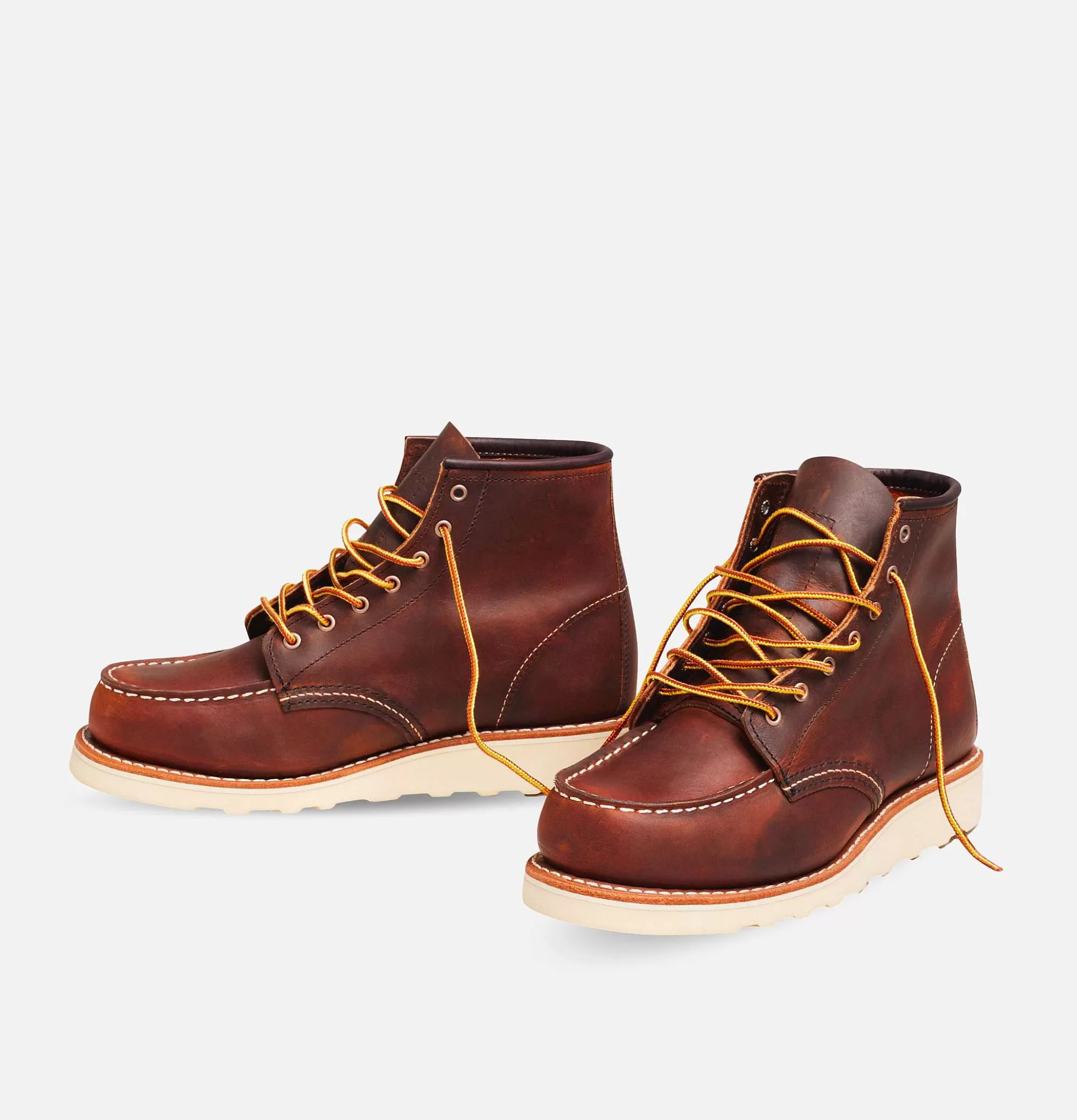 Botas Red Wing 3428 para Mujer - Punta Mocasín en Cuero Rugoso, Calzado Duradero con Estilo Industrial