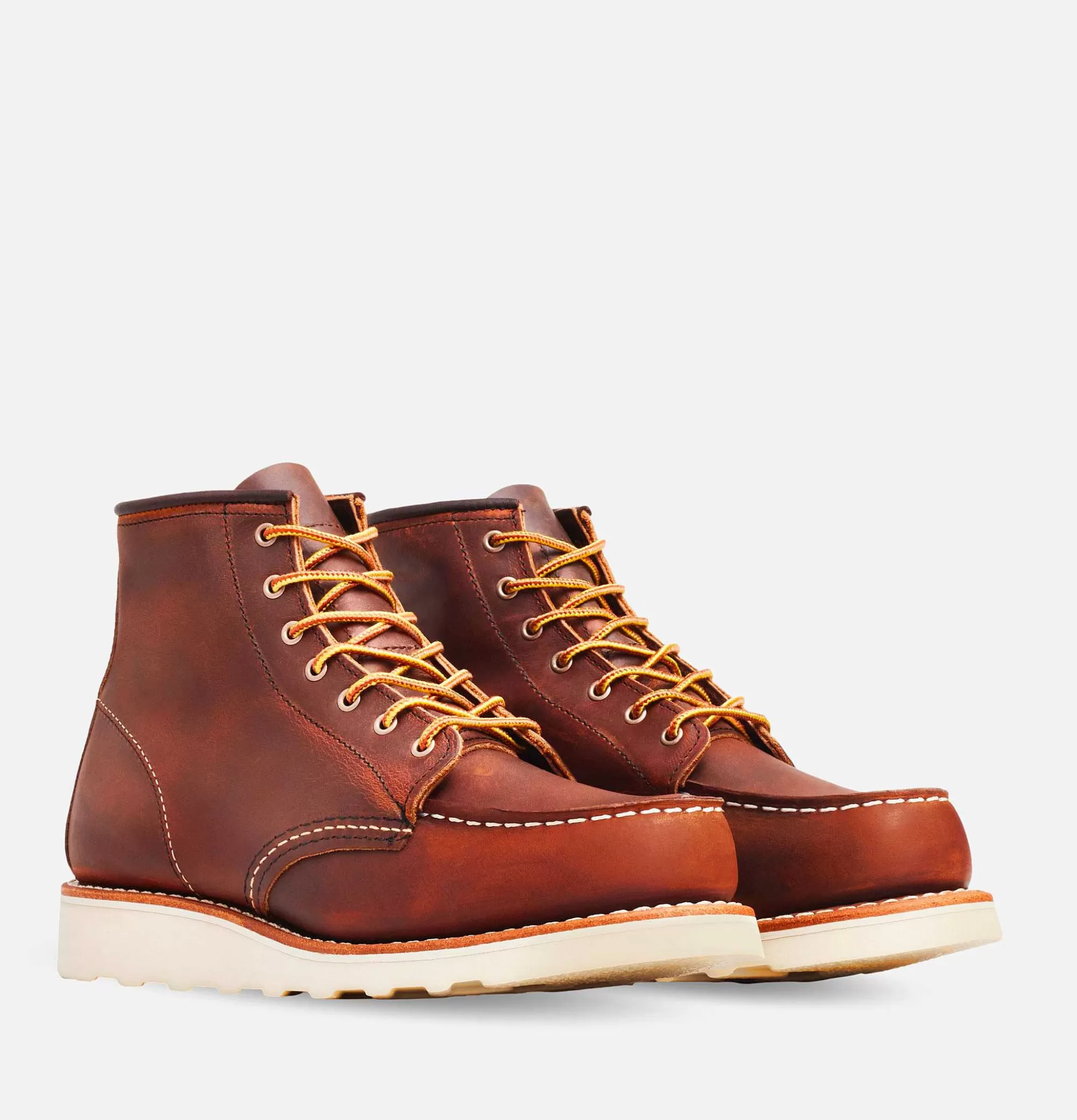 Botas Red Wing 3428 para Mujer - Punta Mocasín en Cuero Rugoso, Calzado Duradero con Estilo Industrial