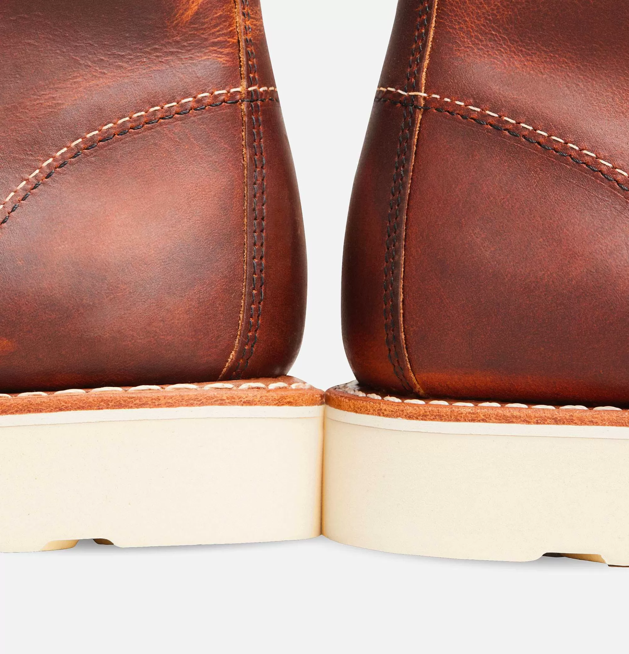Botas Red Wing 3428 para Mujer - Punta Mocasín en Cuero Rugoso, Calzado Duradero con Estilo Industrial
