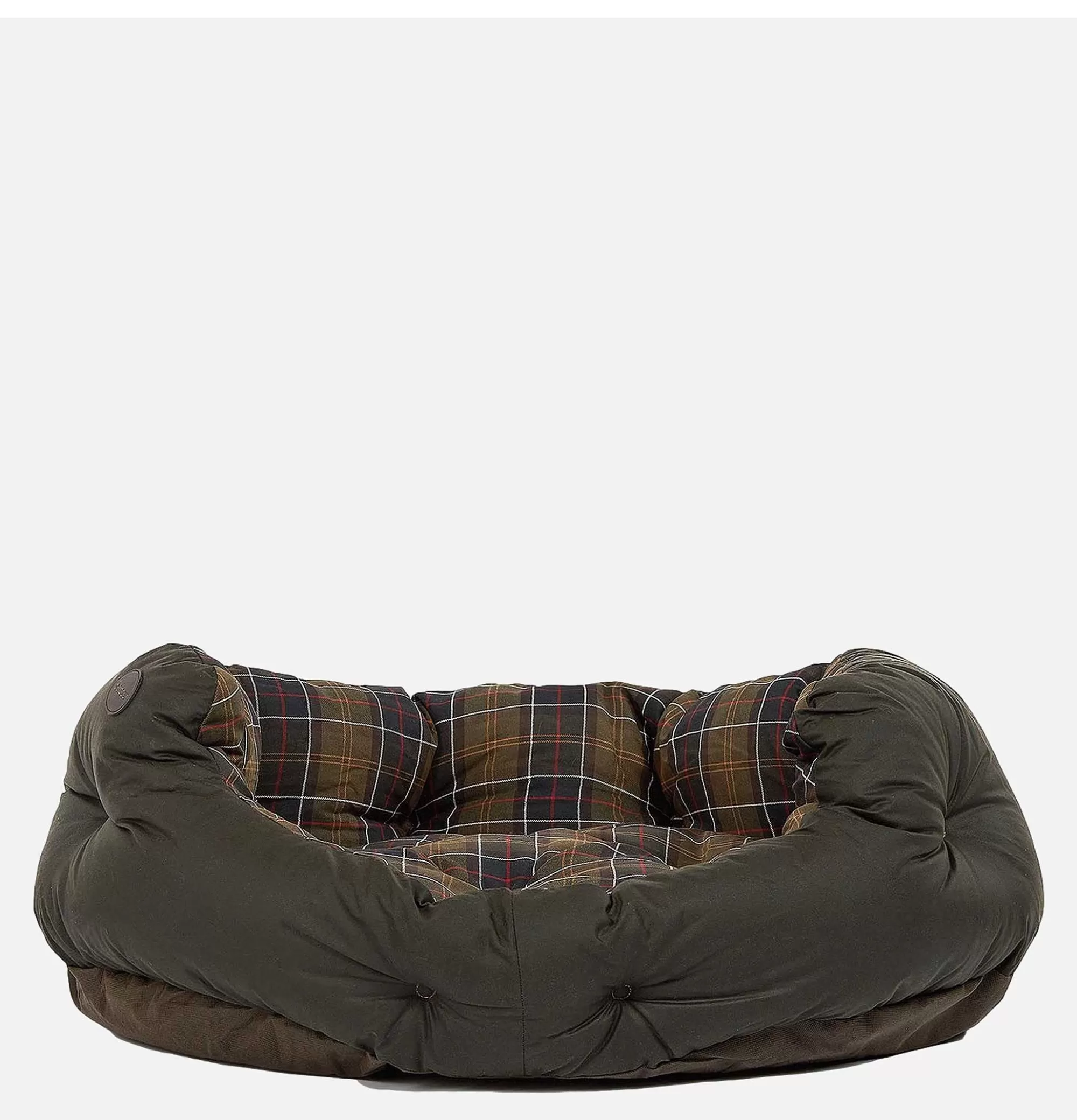 BARBOUR - Cama Premium para Mascotas en Tartán Clásico, 89cm - Colección Maison
