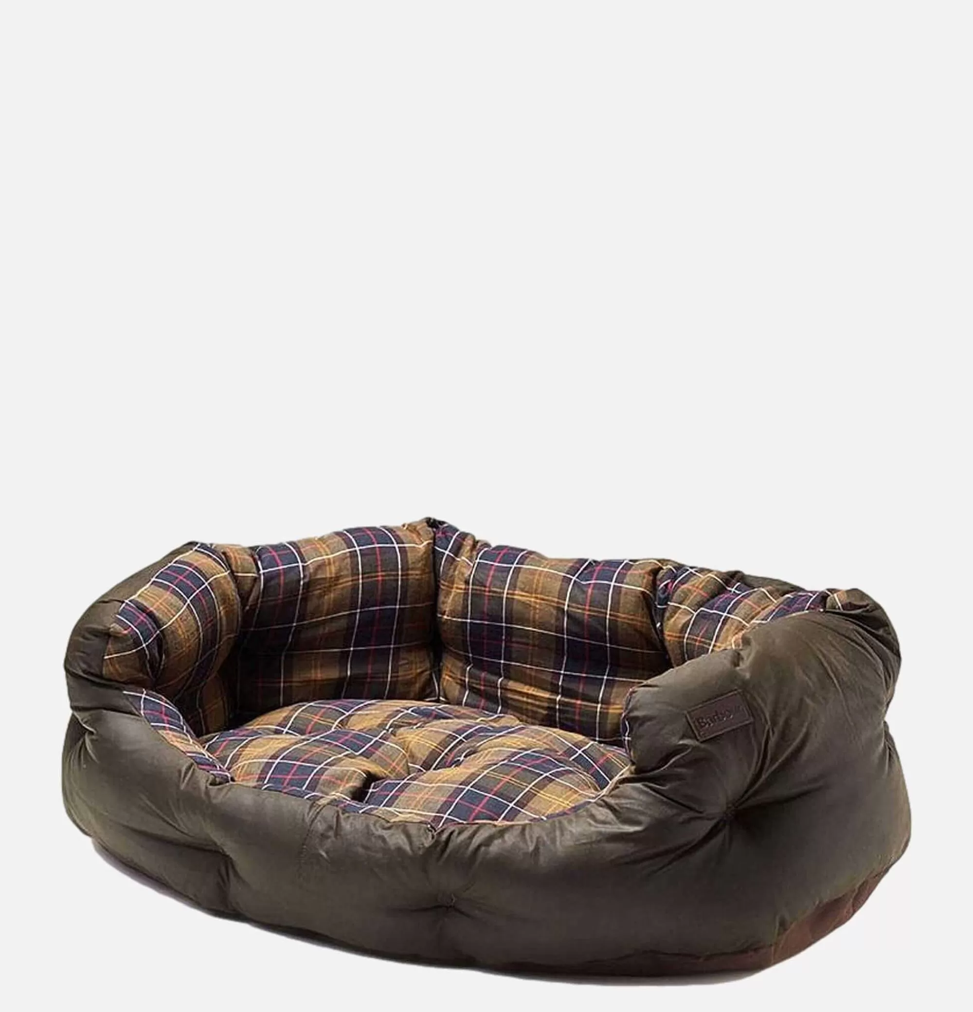 BARBOUR - Cama Premium para Mascotas en Tartán Clásico, 89cm - Colección Maison