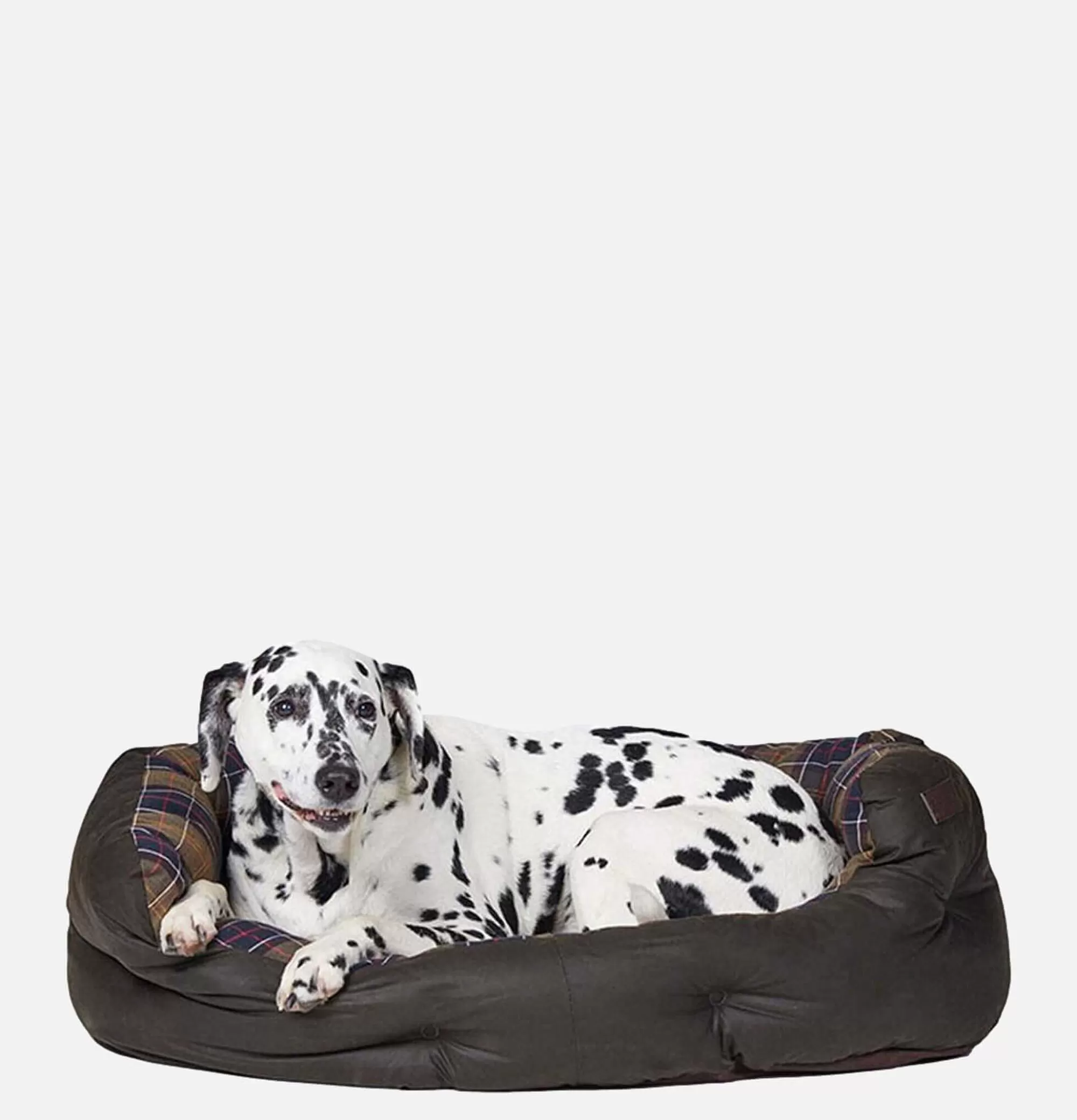 BARBOUR - Cama Premium para Mascotas en Tartán Clásico, 89cm - Colección Maison