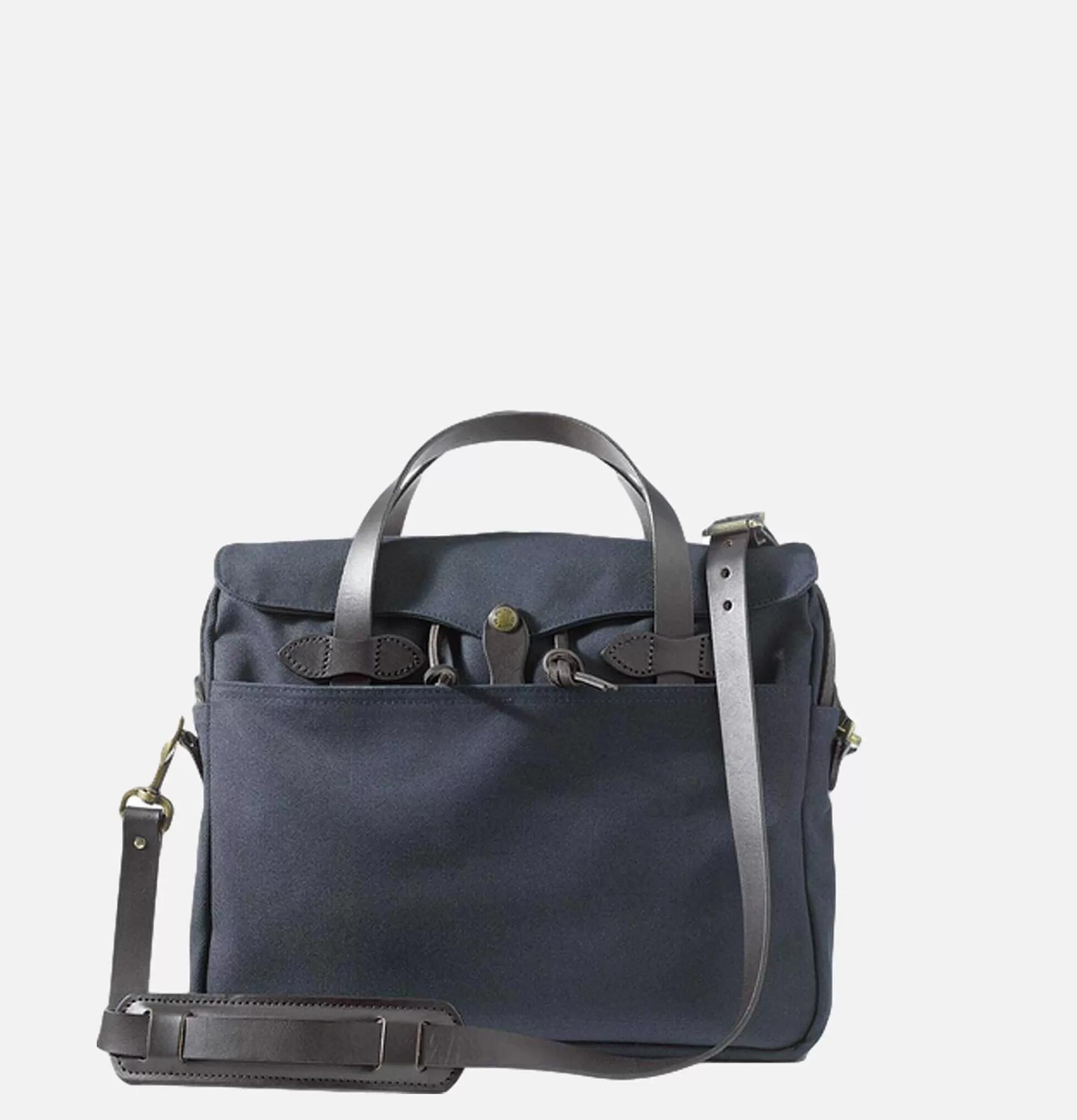 FILSON 70256 - Maletín Clásico Bandolera en Azul Marino | Auténtico y Duradero