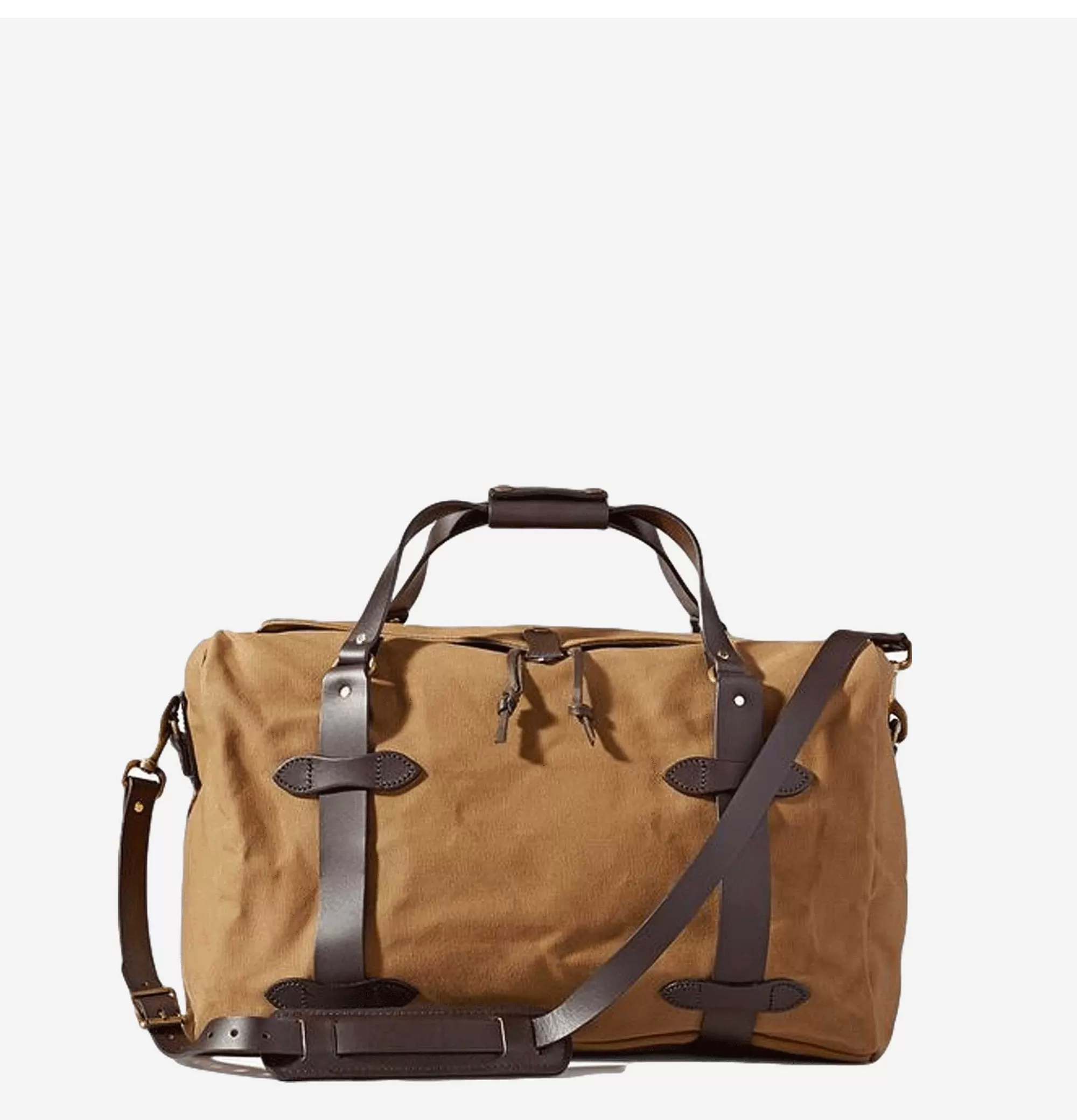 FILSON - Bolsa de Viaje Mediana en Tono Arena Duradero - Equipaje Versátil para Aventuras Diarias