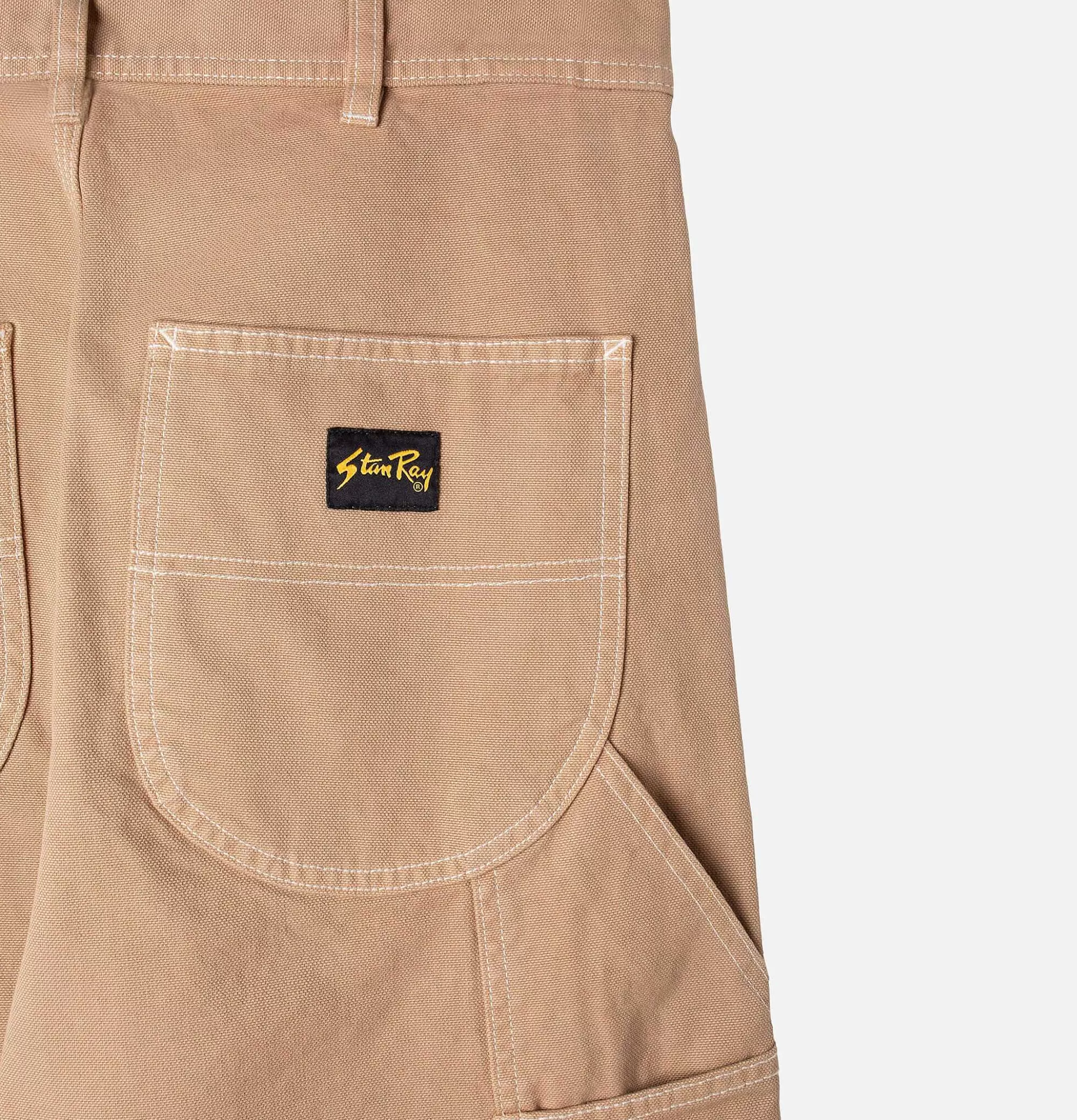 Pantalones de Trabajo STAN RAY Clásicos años 80 - Dril Resistente Color Caqui