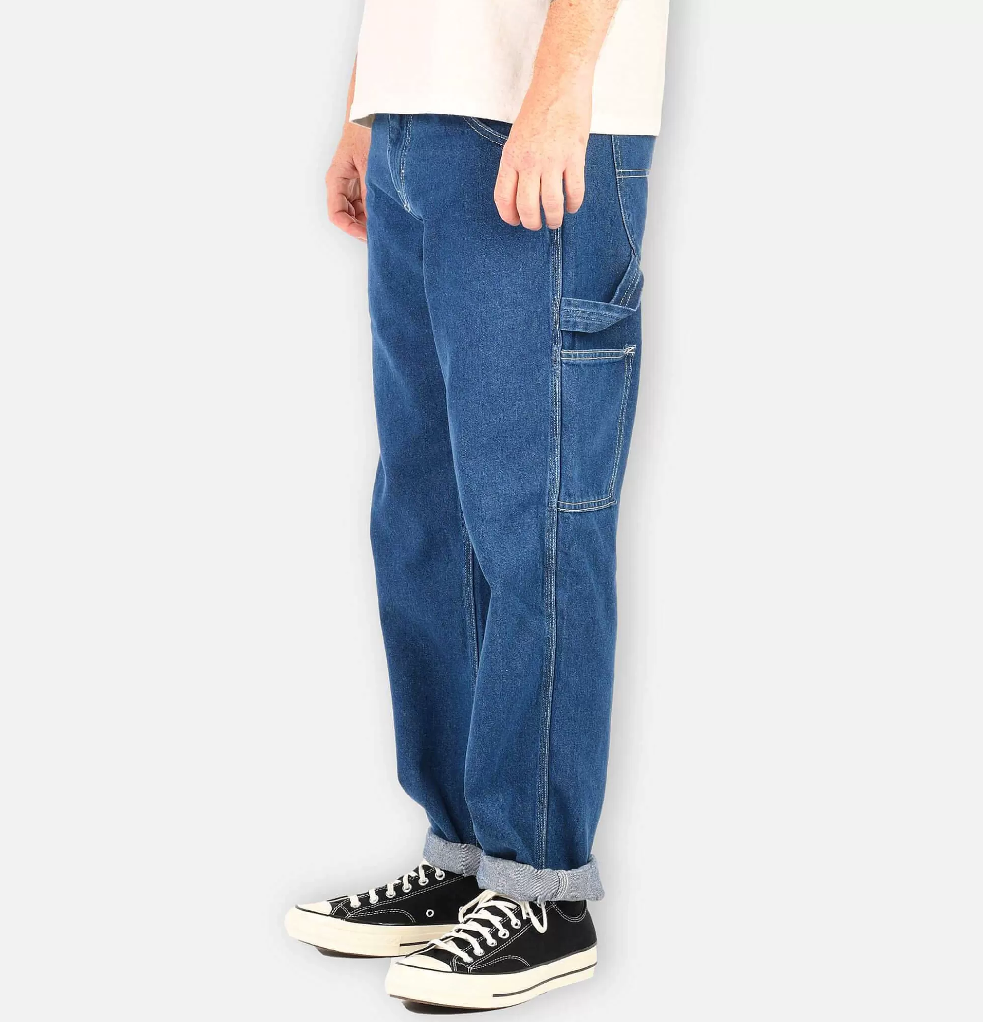 Pantalones de trabajo vintage Stan Ray años 80 para pintores - Lavado a la piedra y corte clásico