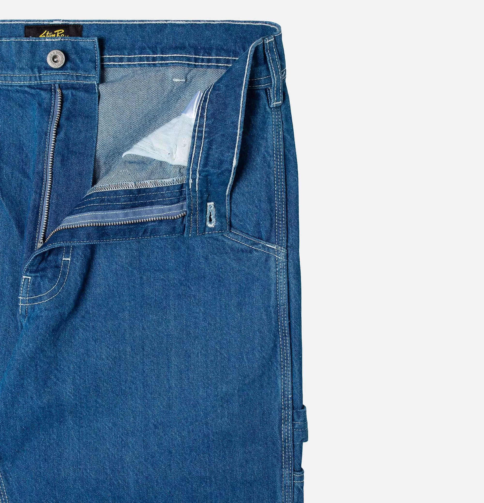 Pantalones de trabajo vintage Stan Ray años 80 para pintores - Lavado a la piedra y corte clásico