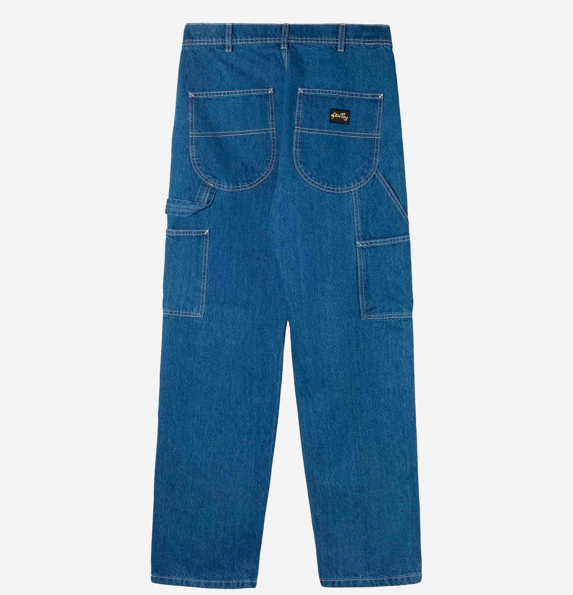 Pantalones de trabajo vintage Stan Ray años 80 para pintores - Lavado a la piedra y corte clásico