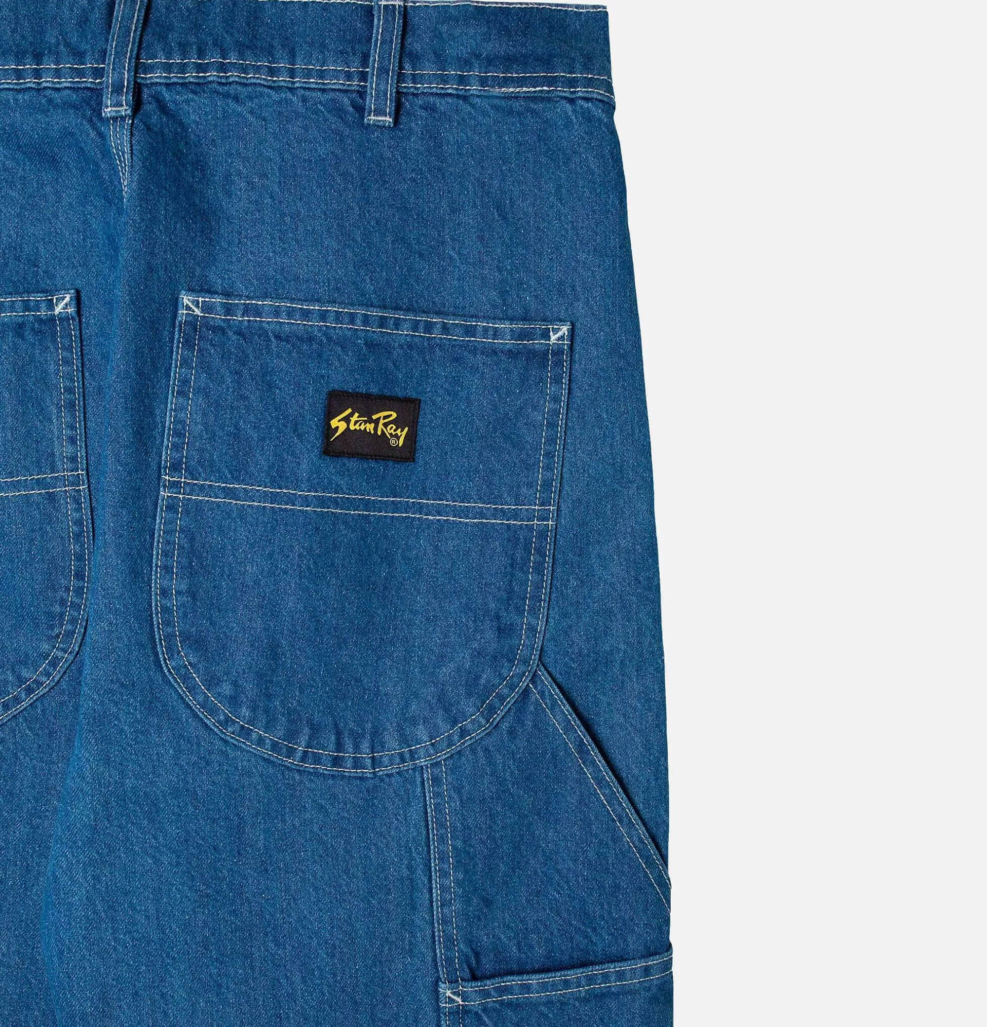 Pantalones de trabajo vintage Stan Ray años 80 para pintores - Lavado a la piedra y corte clásico