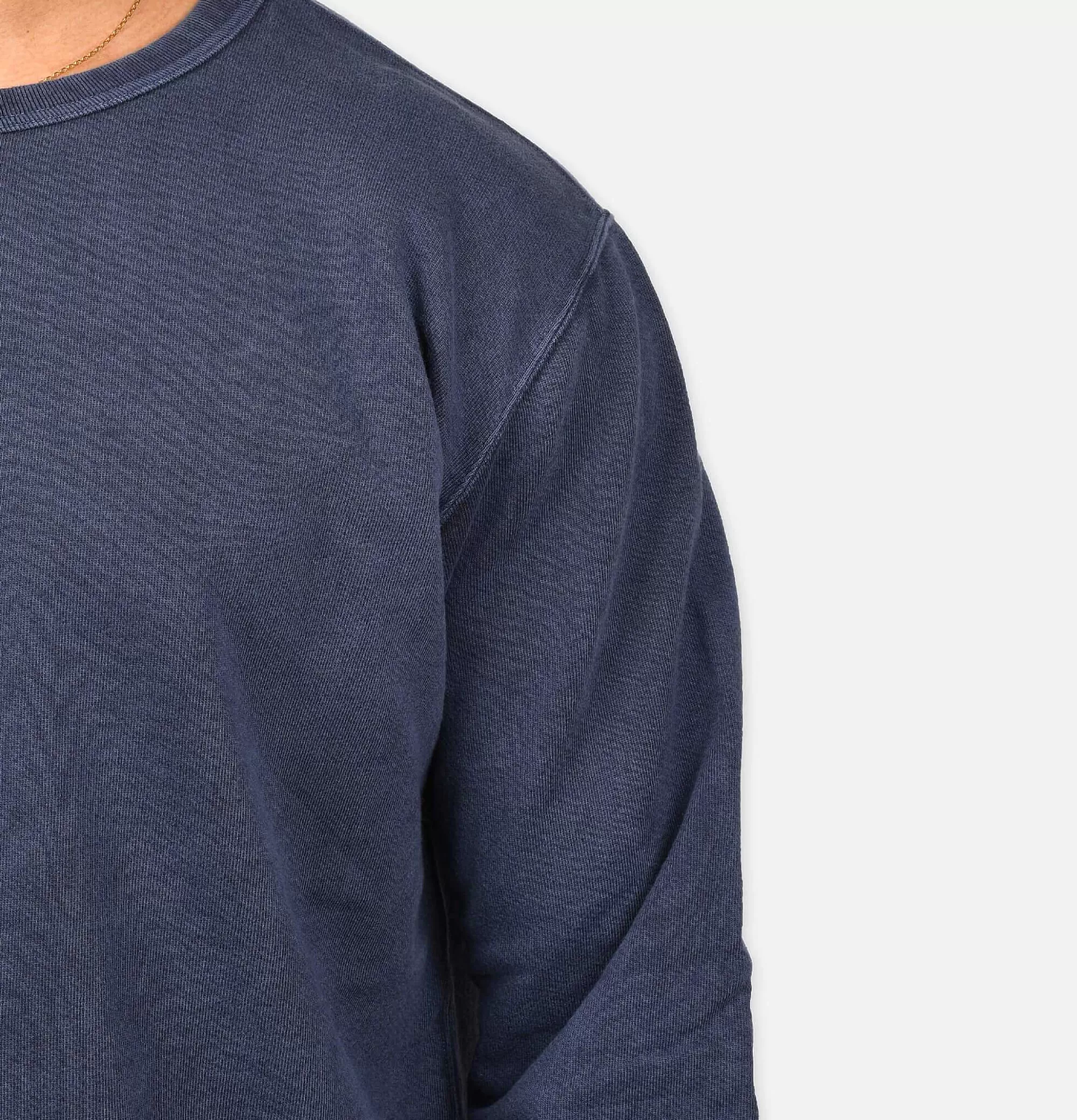 GOOD ON Sudadera Premium Manga Larga 9oz - Azul Marino | Conjunto Deportivo con Pantalones y Forro Polar Confortable