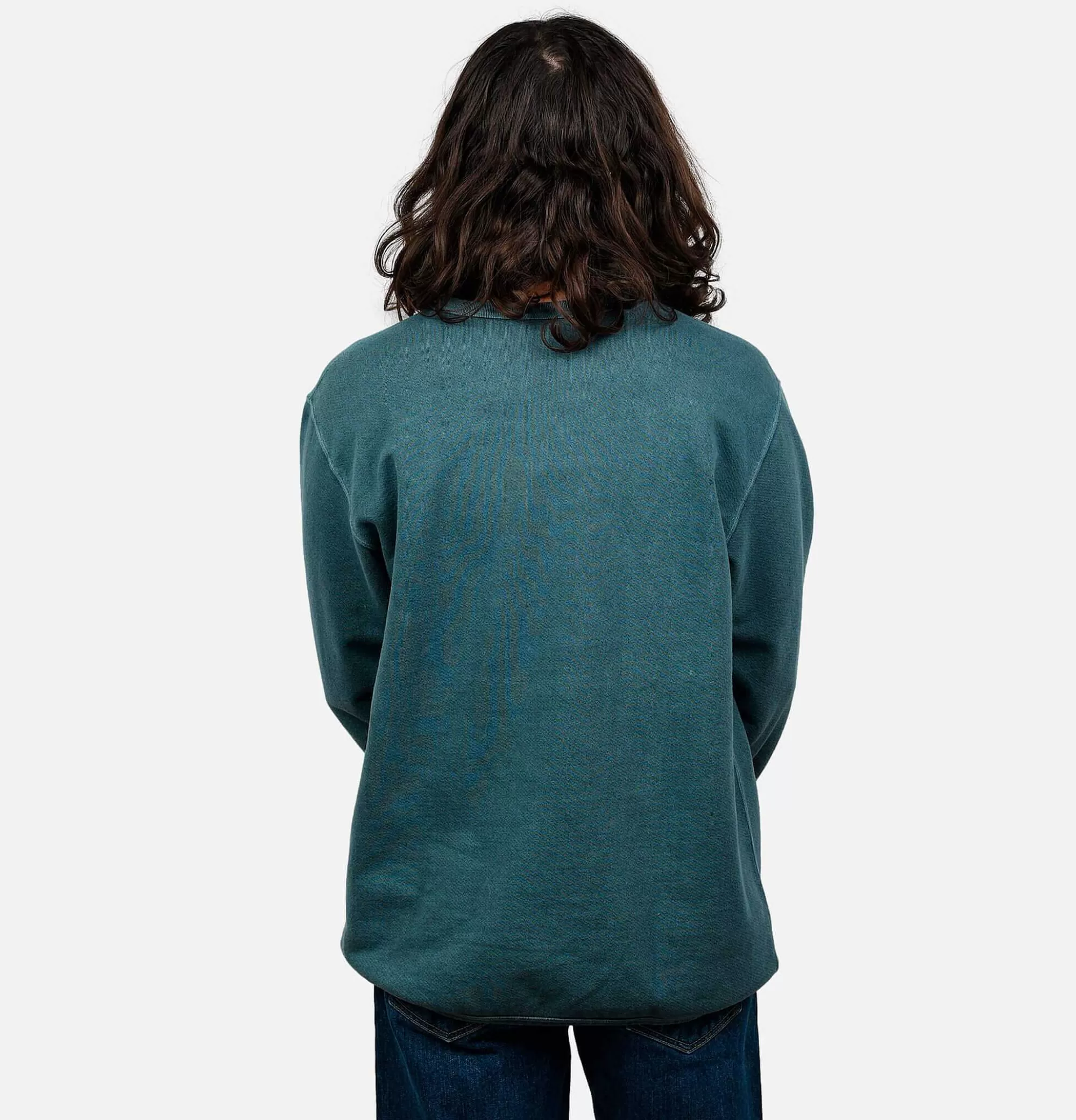 Sudadera GOODON Cuello Redondo en Gris Pizarra - Buzo de Invierno 9oz con Tejido Polar Cálido - Conjunto Unisex para Clima Frío