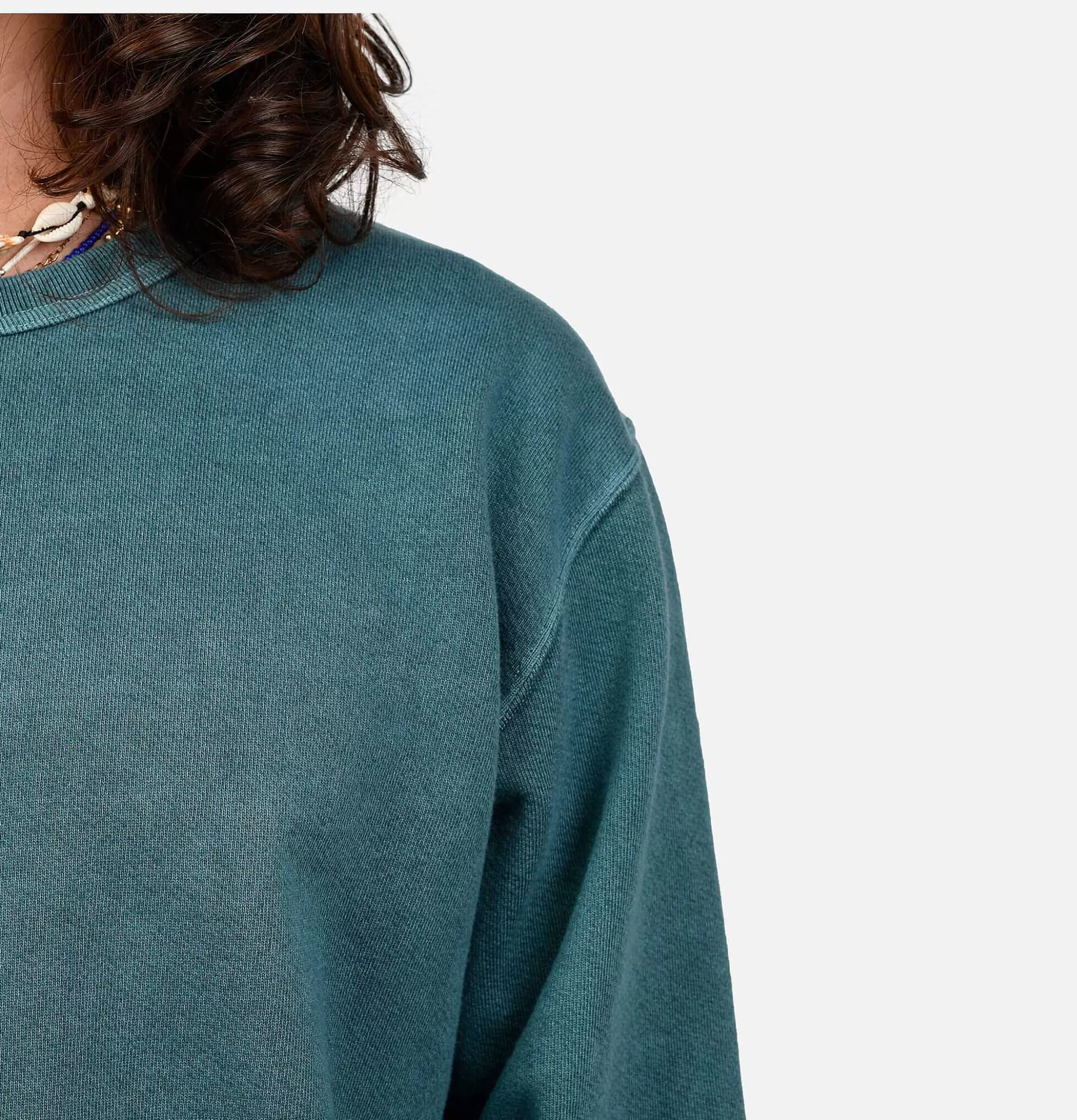 Sudadera GOODON Cuello Redondo en Gris Pizarra - Buzo de Invierno 9oz con Tejido Polar Cálido - Conjunto Unisex para Clima Frío