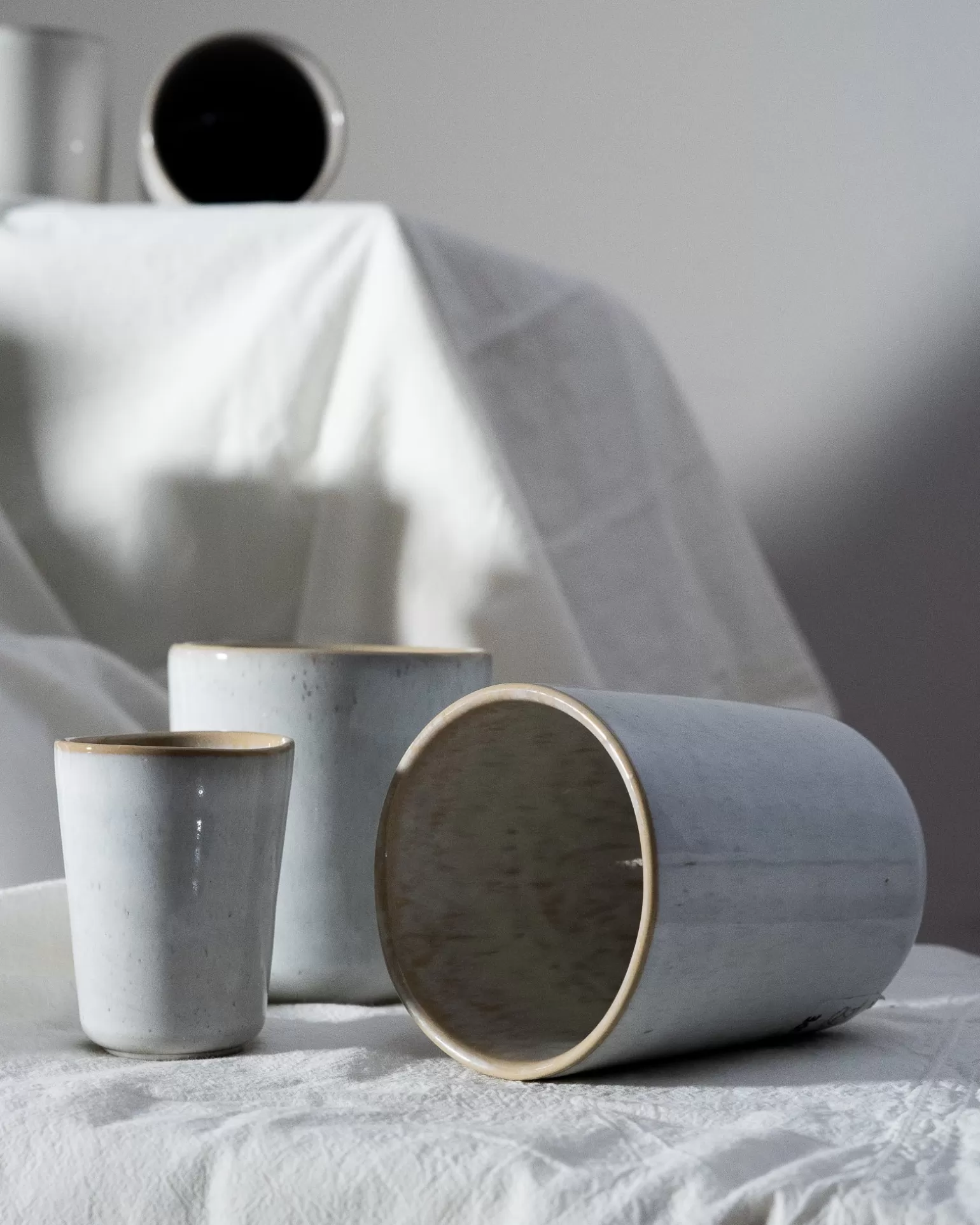 Taza Motel Miio Areia - Modelo Compacto en Blanco Puro