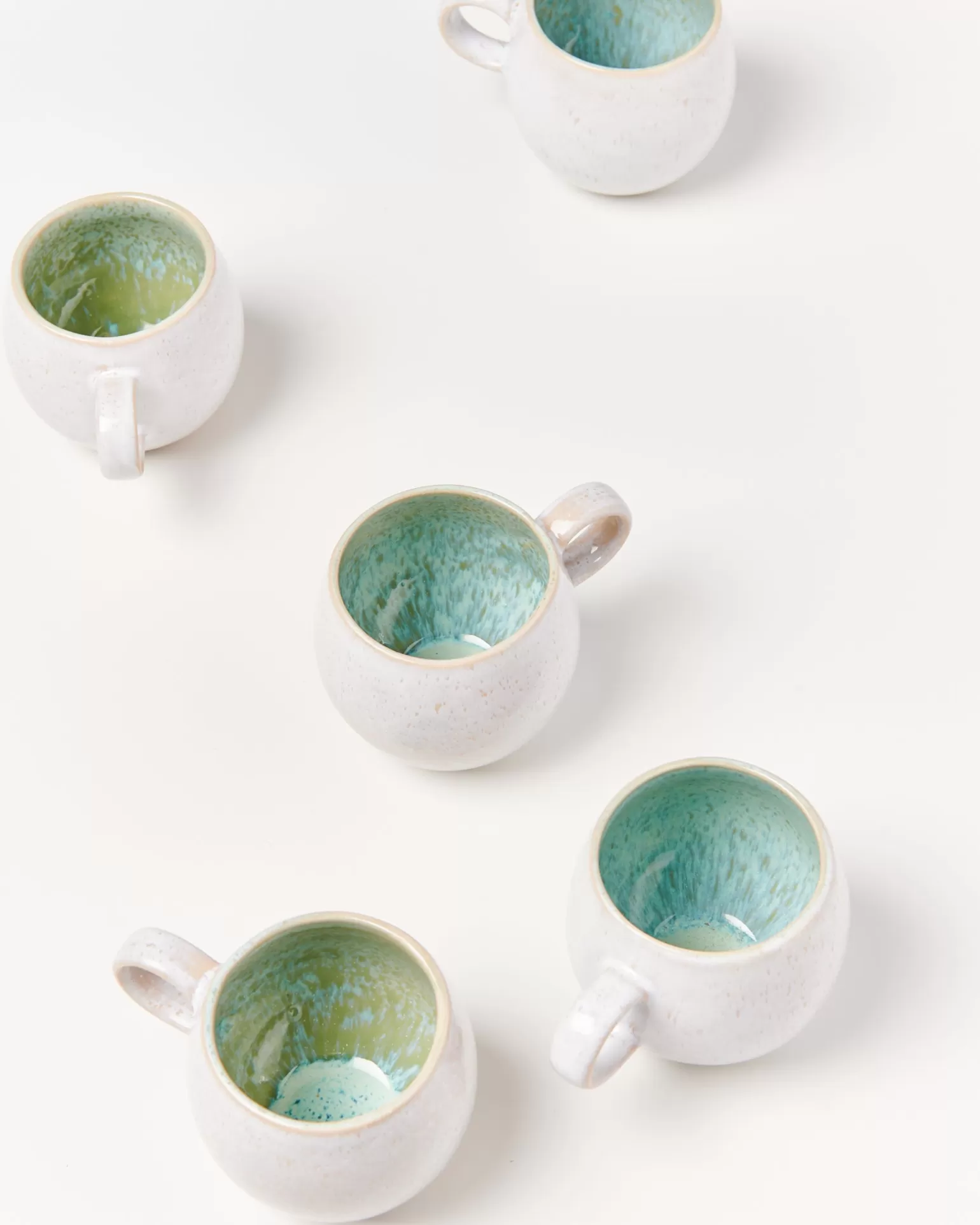 Taza Pequeña Motel Miio Areia en Verde Menta - ¡Oferta de Liquidación Exclusiva!