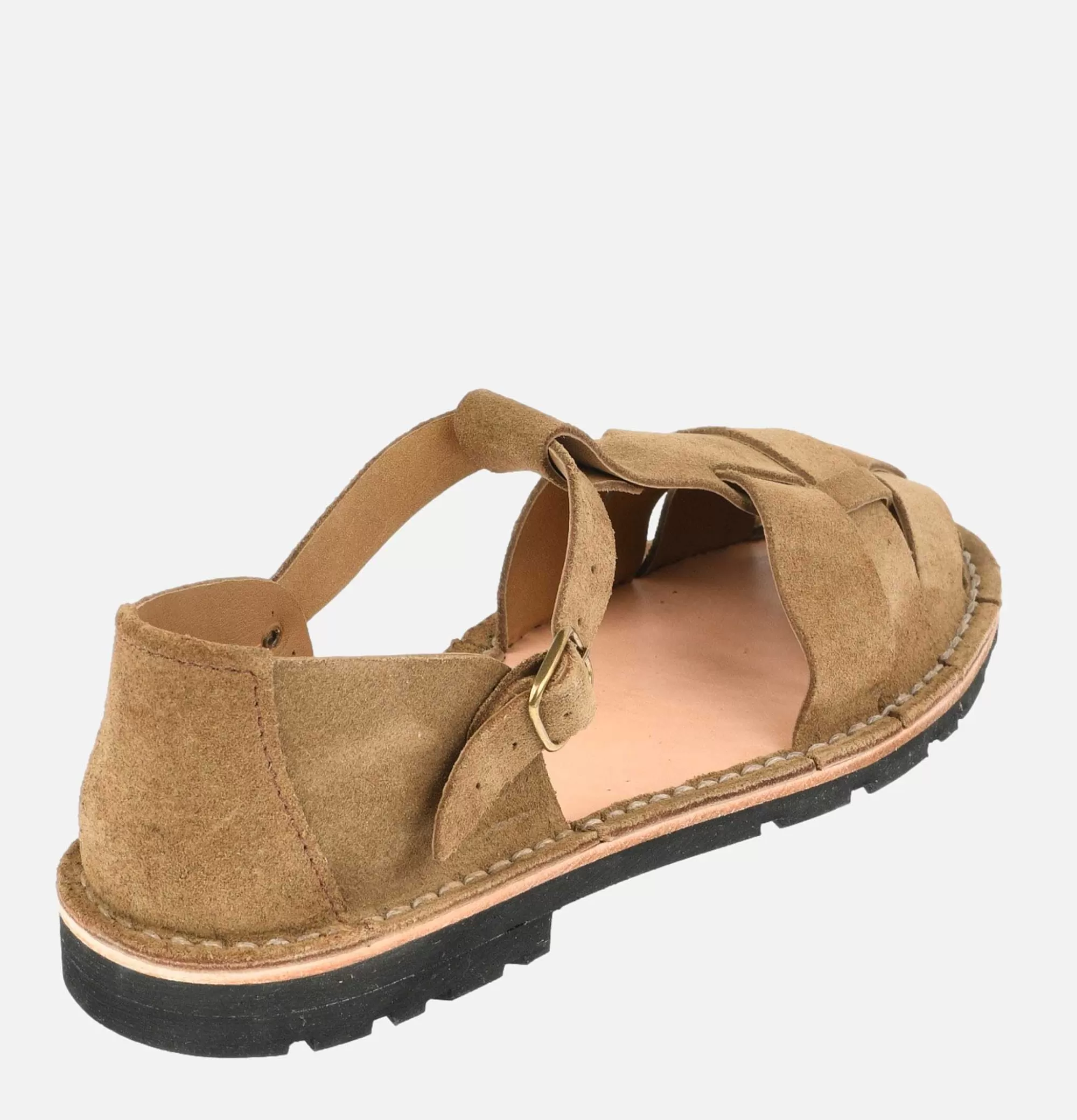 Sandalias Artesanales STEVE MONO para Hombre - Modelo 10-01 - Calzado de Verano en Cuero con Confort Premium