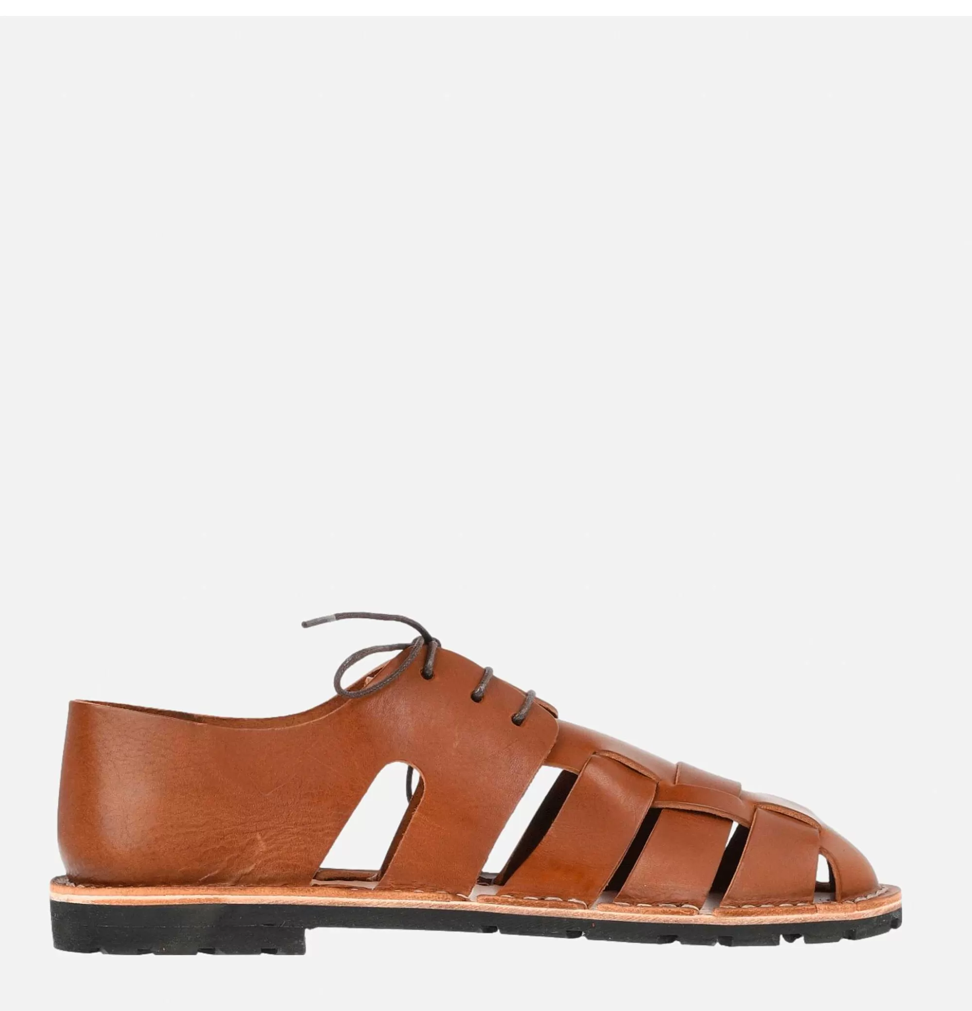 STEVE MONO Sandalia Artesanal para Hombre - Diseño en Tono Cacao, Calzado de Verano de Edición Limitada