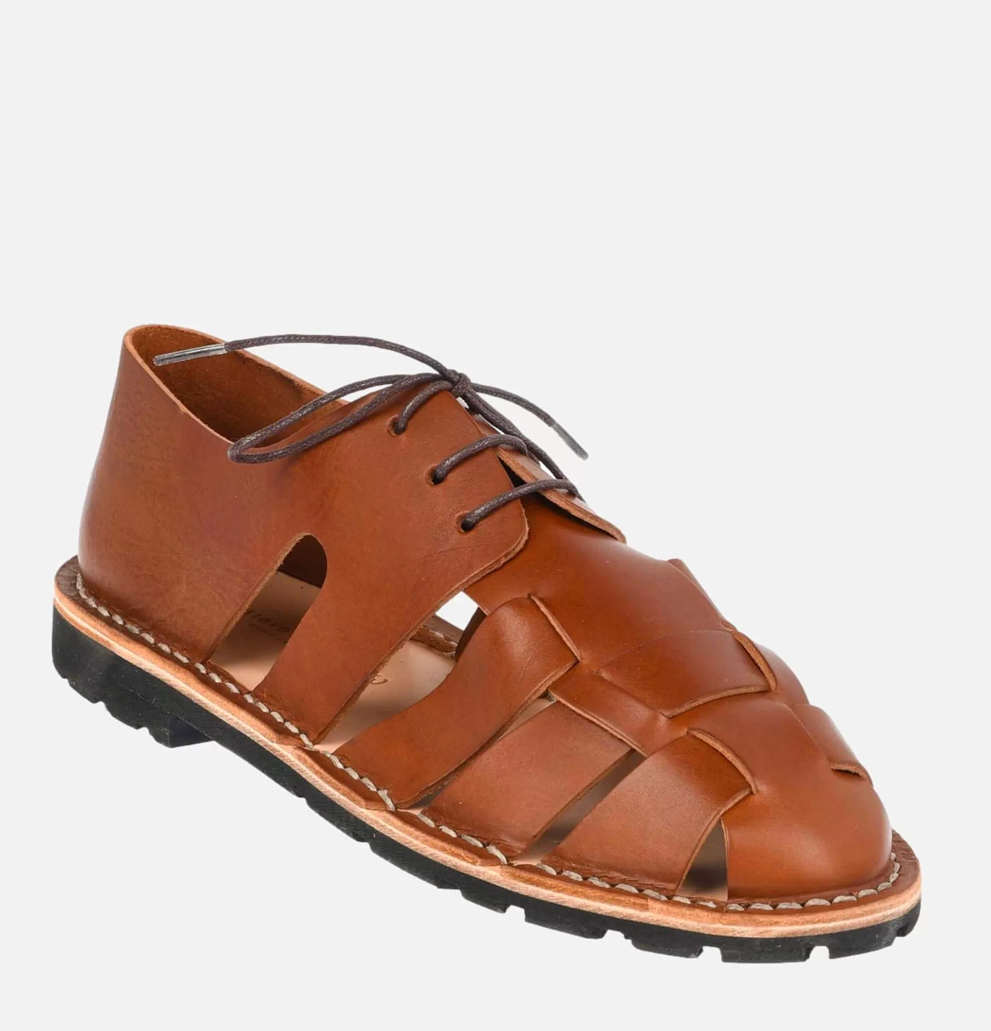 STEVE MONO Sandalia Artesanal para Hombre - Diseño en Tono Cacao, Calzado de Verano de Edición Limitada