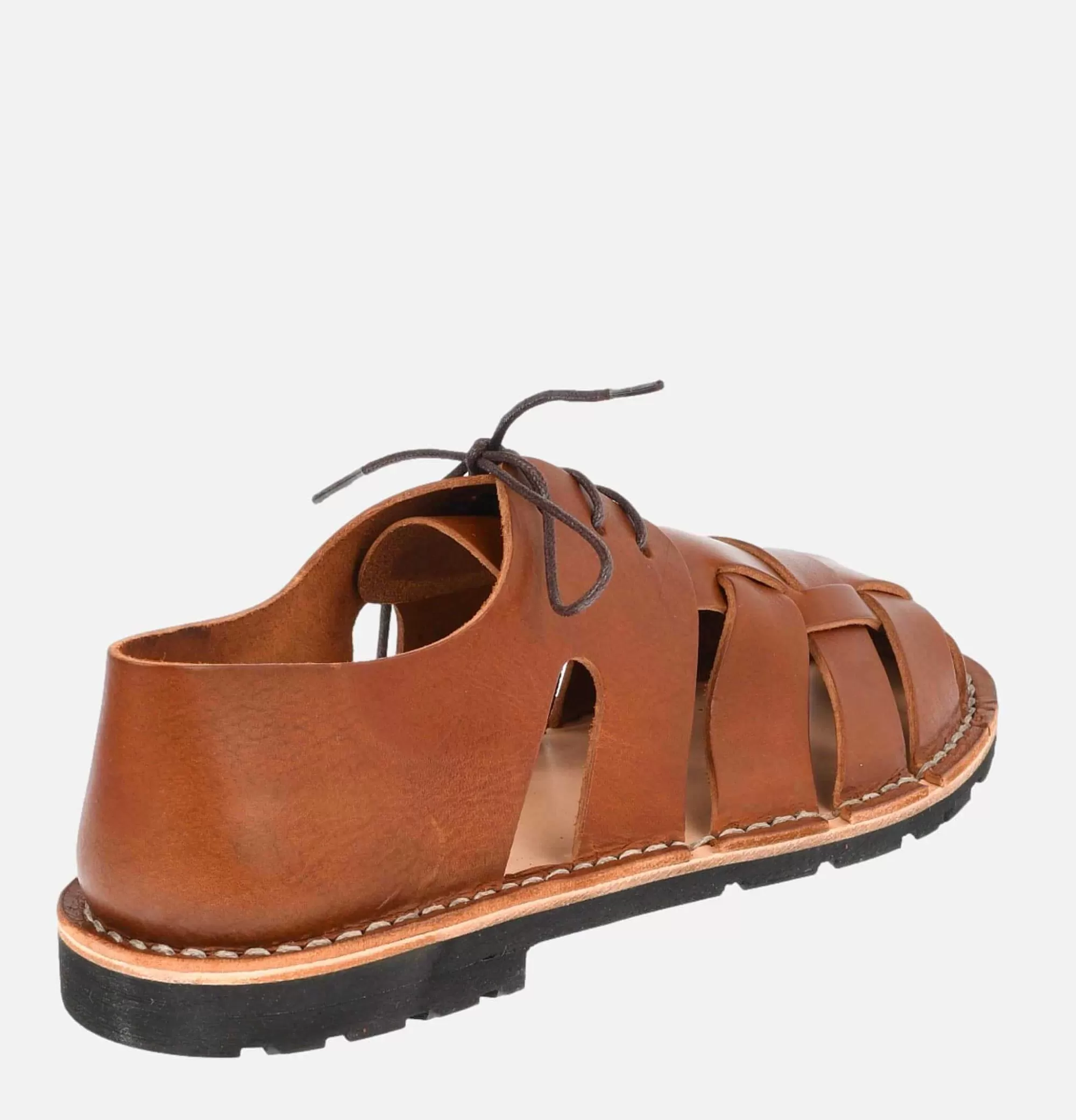 STEVE MONO Sandalia Artesanal para Hombre - Diseño en Tono Cacao, Calzado de Verano de Edición Limitada