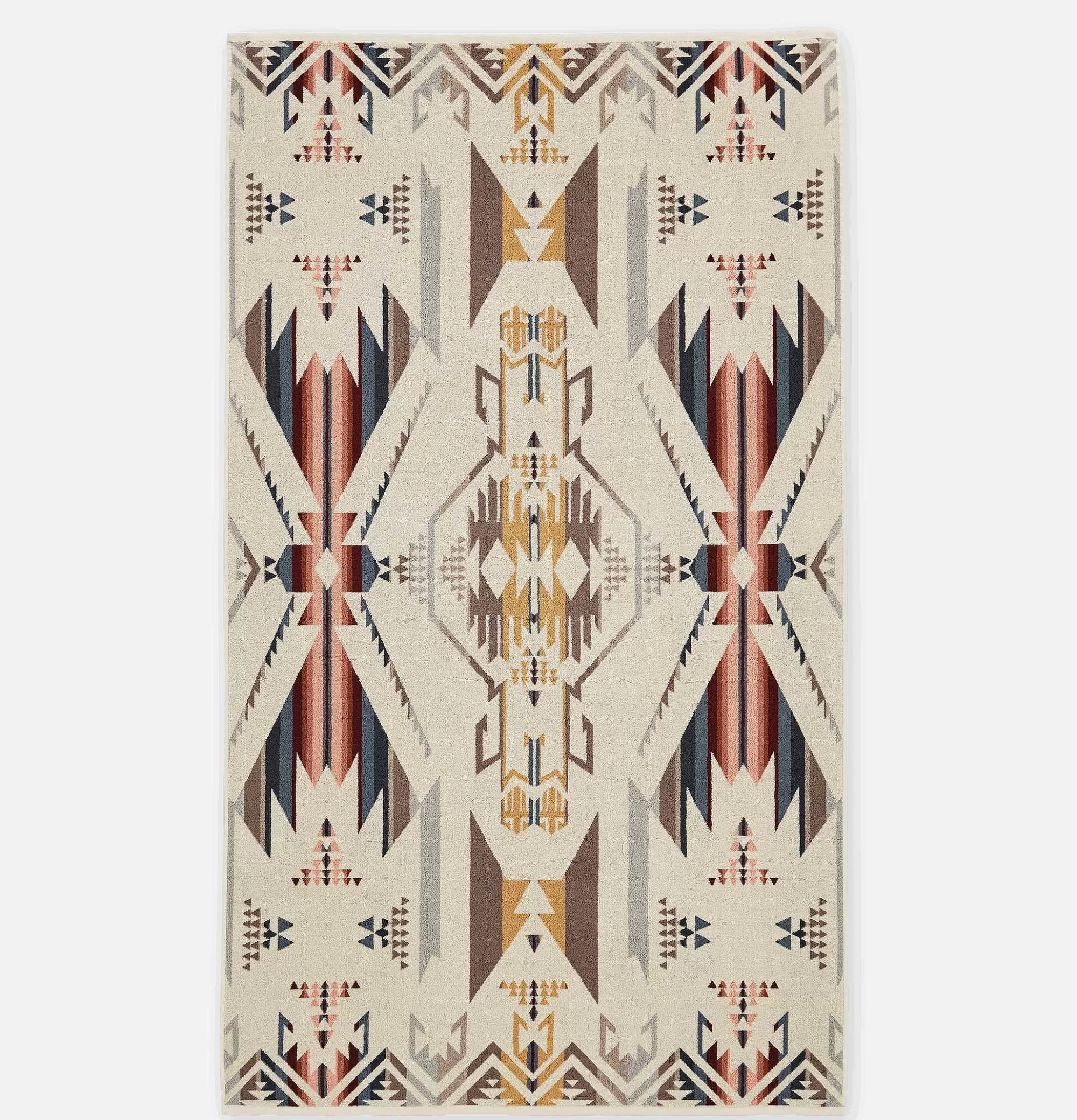 Toalla de Baño Premium PENDLETON - Textura Suave Arena Blanca con Diseño Exclusivo Maison Collection