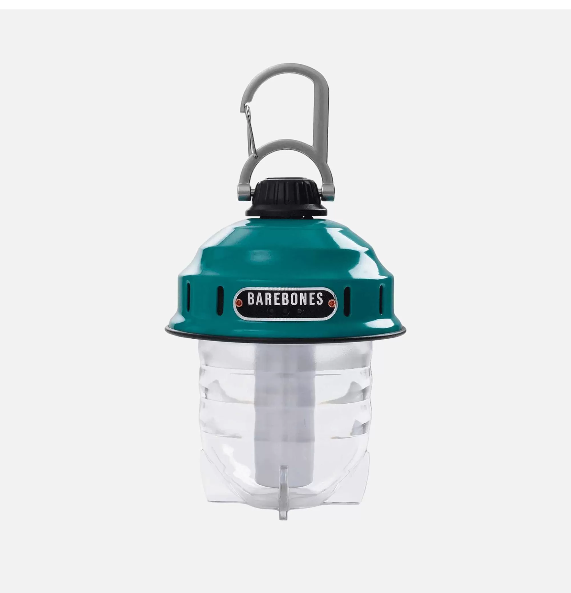Lámpara Baliza BAREBONES en Turquesa Suave - Iluminación Duradera para Exteriores, Camping y Aire Libre