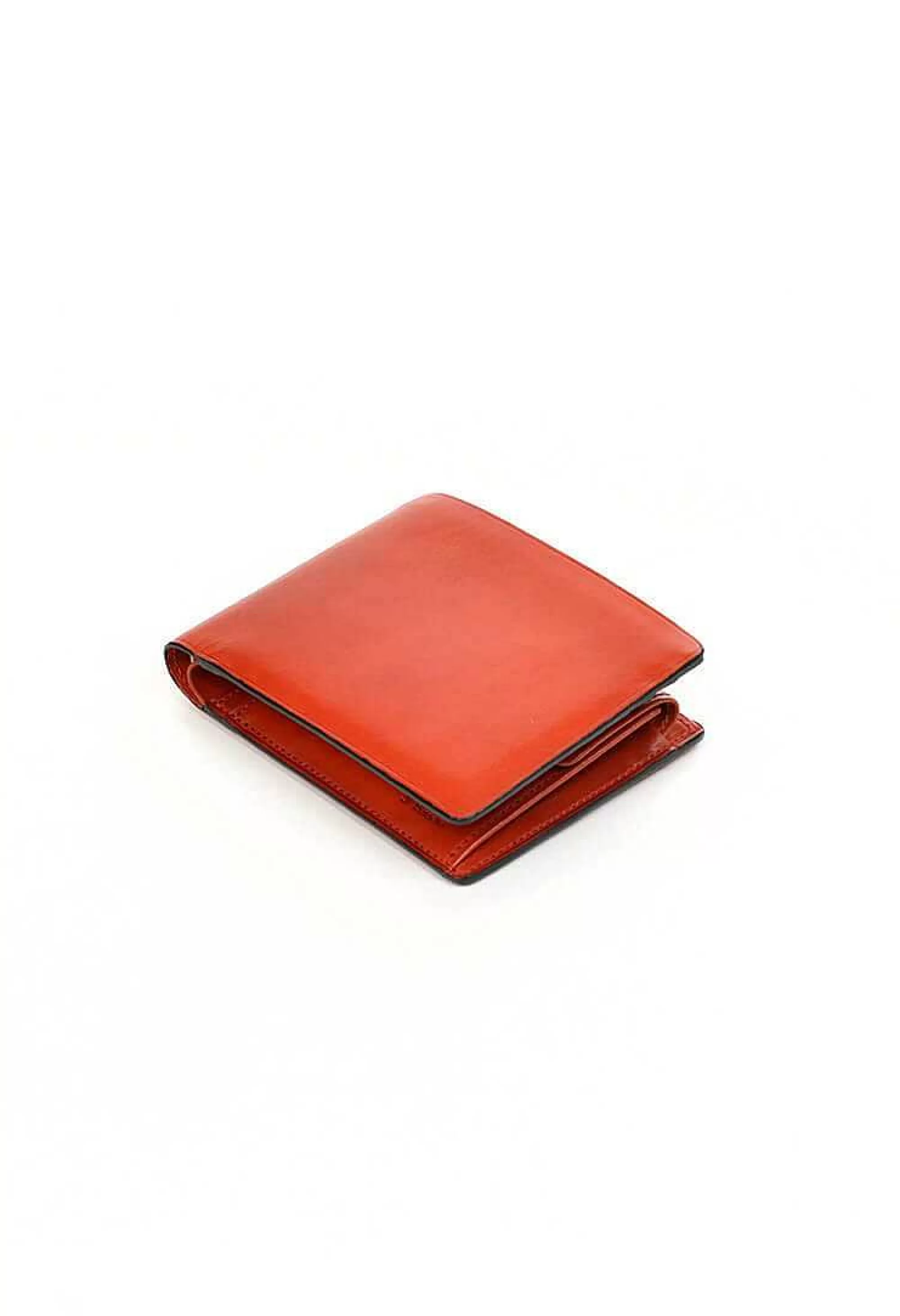 Billetera Elegante Plegable con Portamonedas - Diseño Compacto en Cuero de la Colección Petite Marroquinería IL BUSSETTO