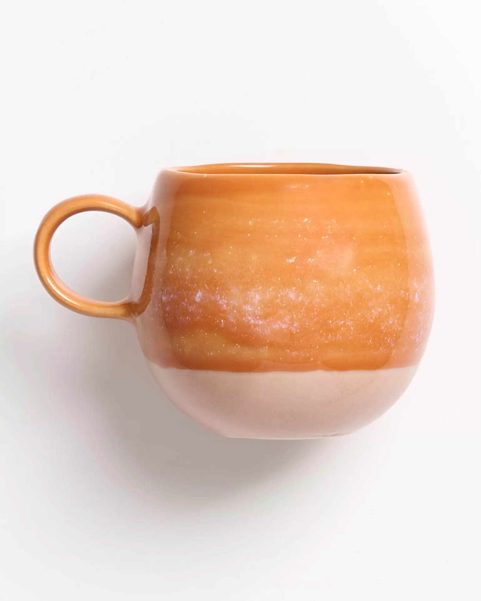 Juego de 4 Tazas Grandes Naranja - Colección Miio Bica para Café | Diseño Duradero de Cheap Motel