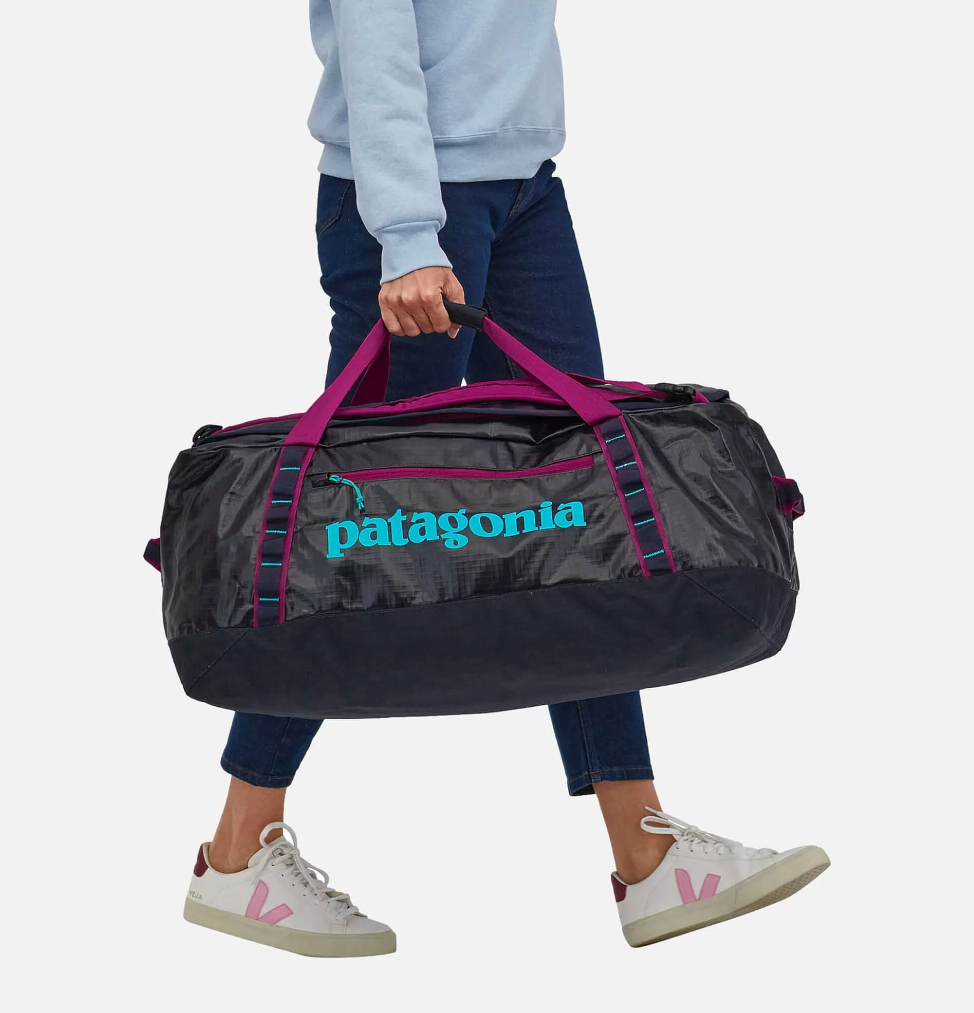 Bolso de Viaje Patagonia 70 Litros - Capacidad Máxima en Azul Noche, Diseño Duradero para Aventuras Extremas