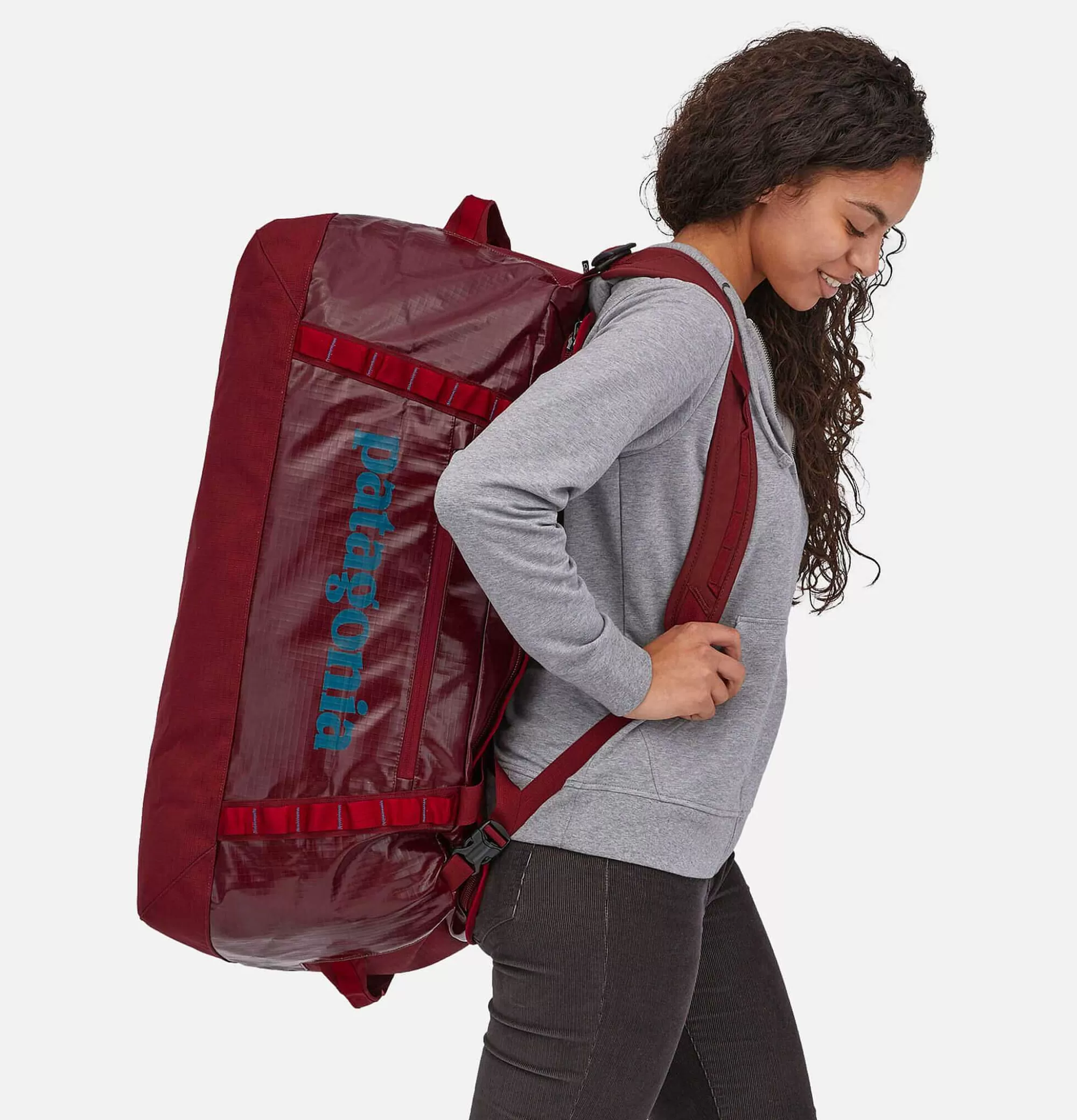 Bolsa de Viaje Impermeable Black Hole 70L - Diseño Resistente con Cera para Aventuras (Patagonia Accessories)