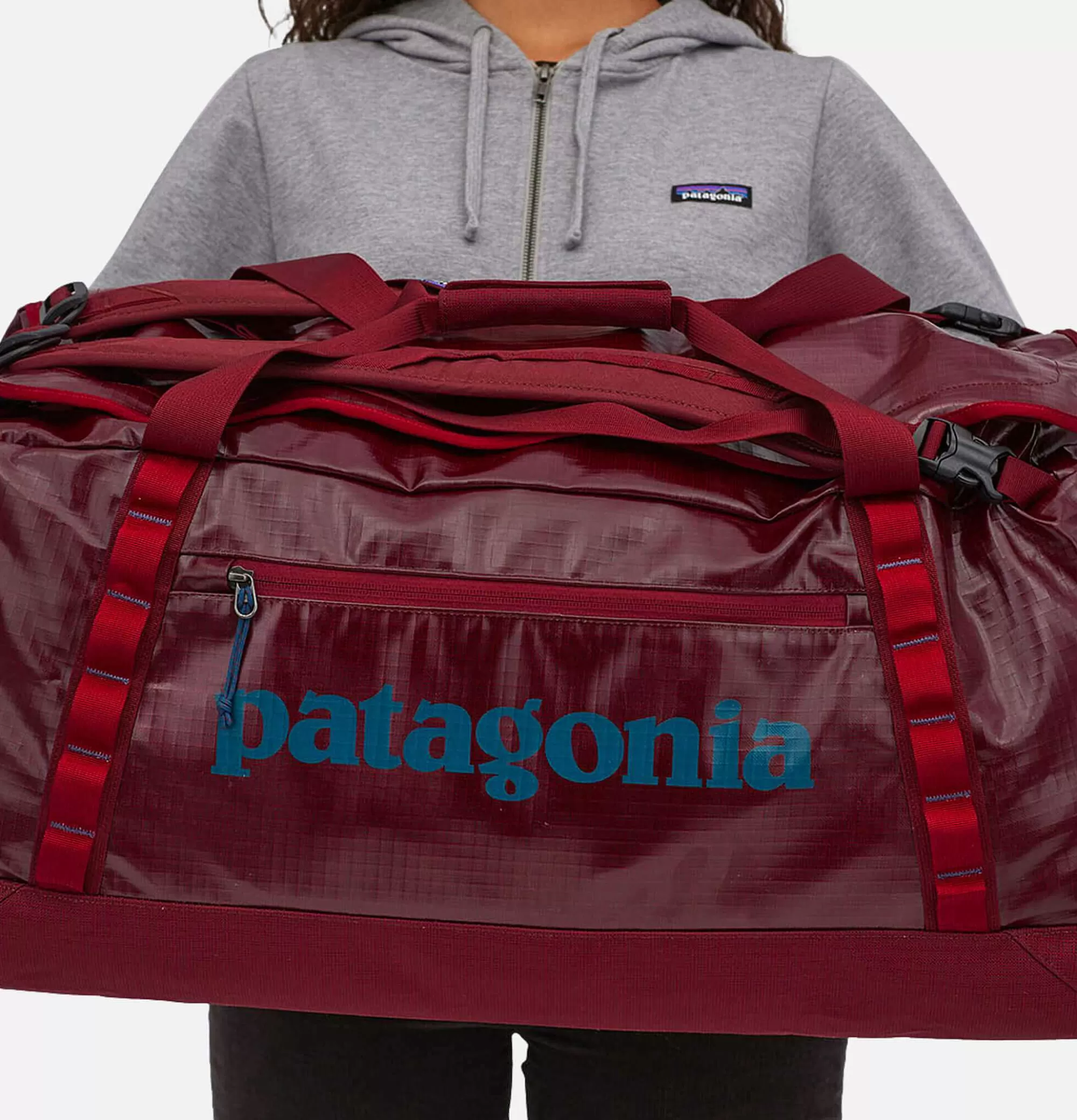 Bolsa de Viaje Impermeable Black Hole 70L - Diseño Resistente con Cera para Aventuras (Patagonia Accessories)