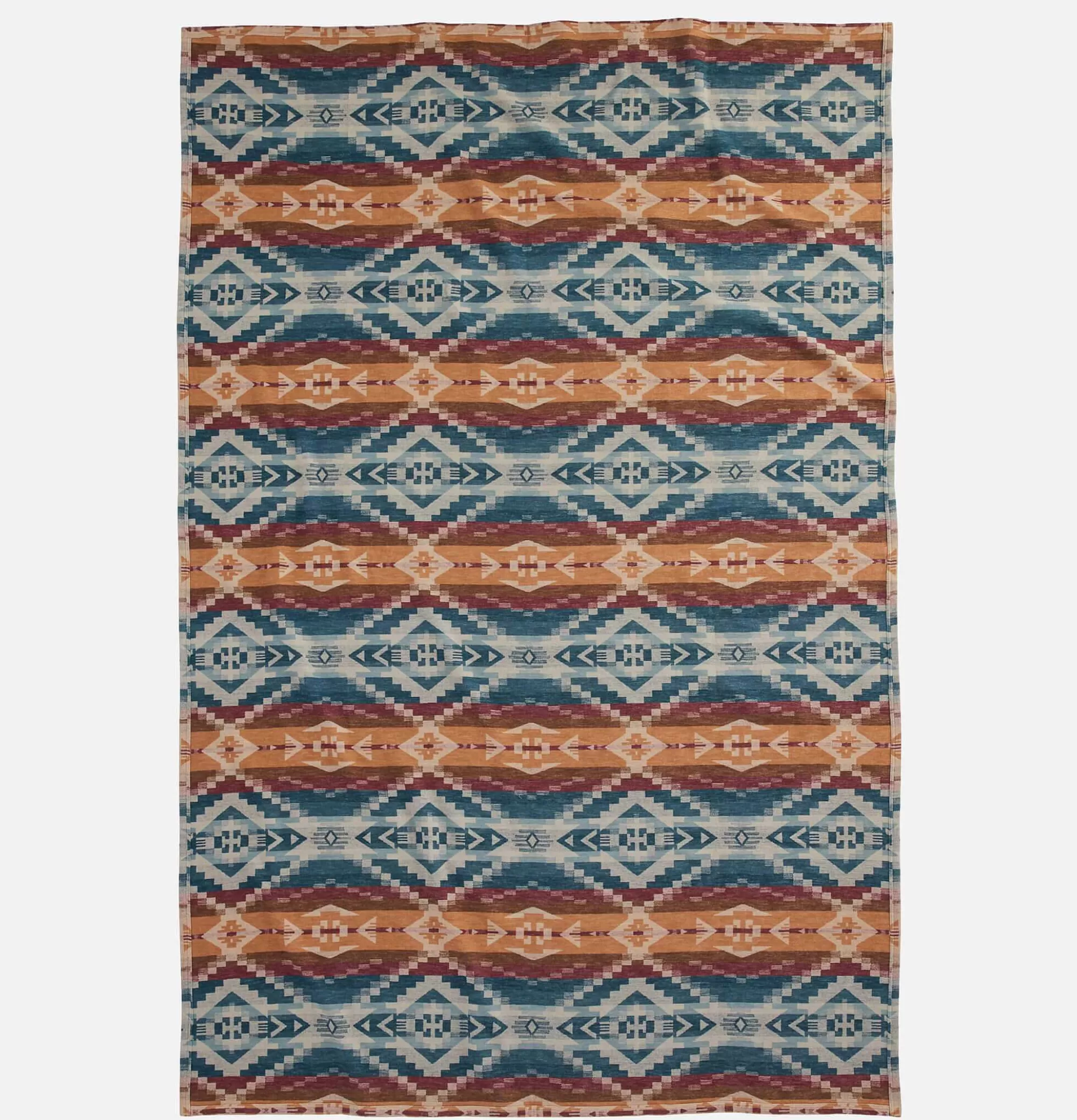Manta PENDLETON Colección Lago Carico - Arena Natural y Beige, Estilo Casa Acogedora