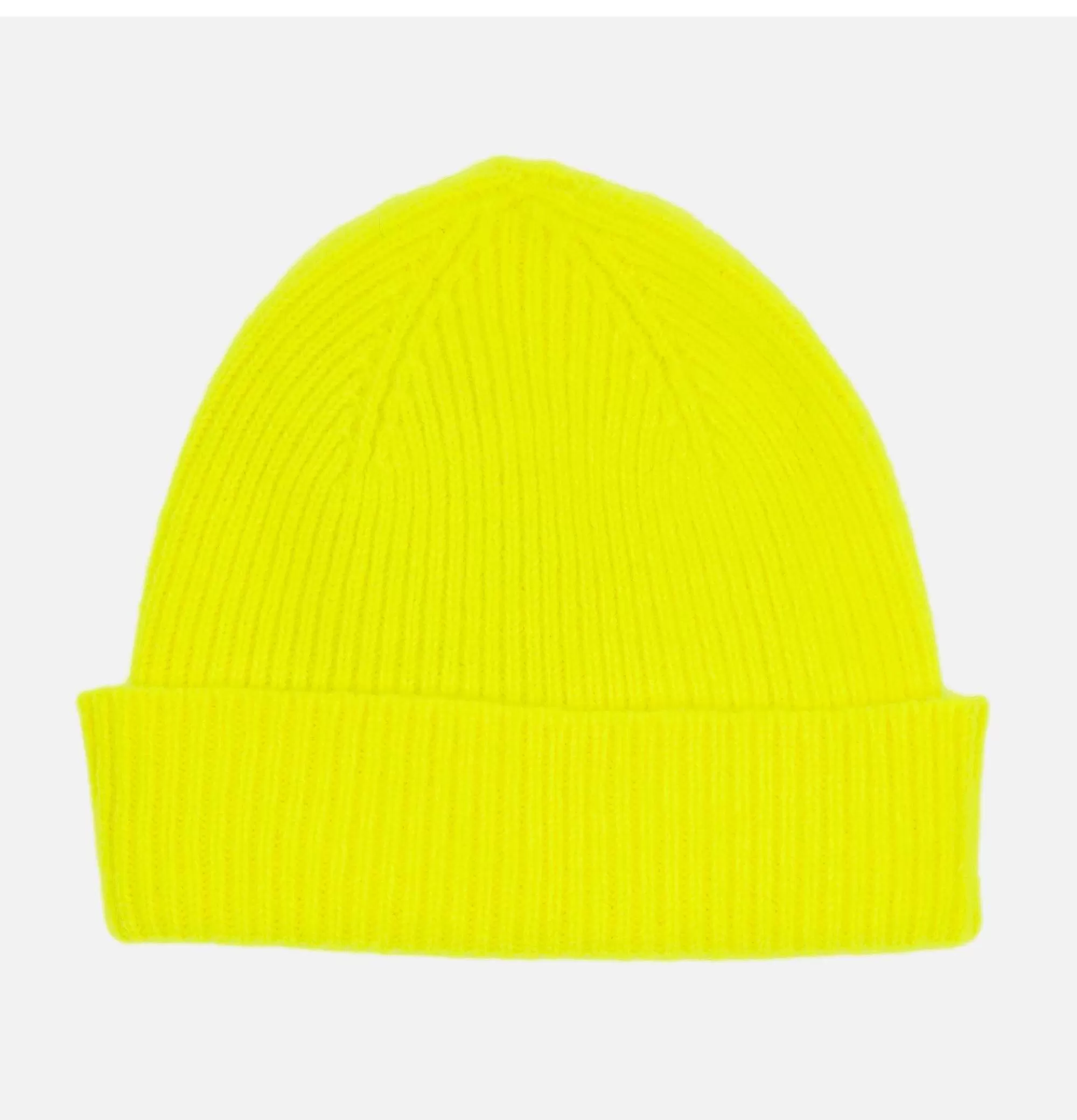 Gorro Barra en Amarillo Neón ROBERT MACKIE • Accesorios de Invierno: Guantes, Gorros de Lana y Bufandas Acogedoras