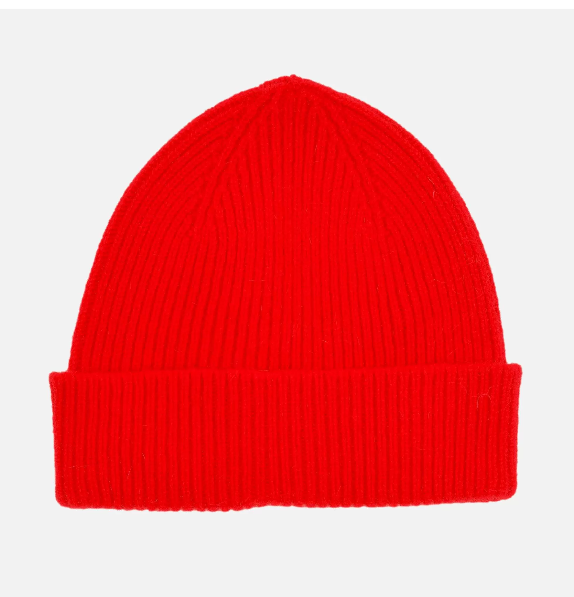 Gorro Clásico Barra Rojo Vibrante - Colección Invierno Robert Mackie | Guantes, Gorros y Bufandas de Luja con Elegancia Escocesa