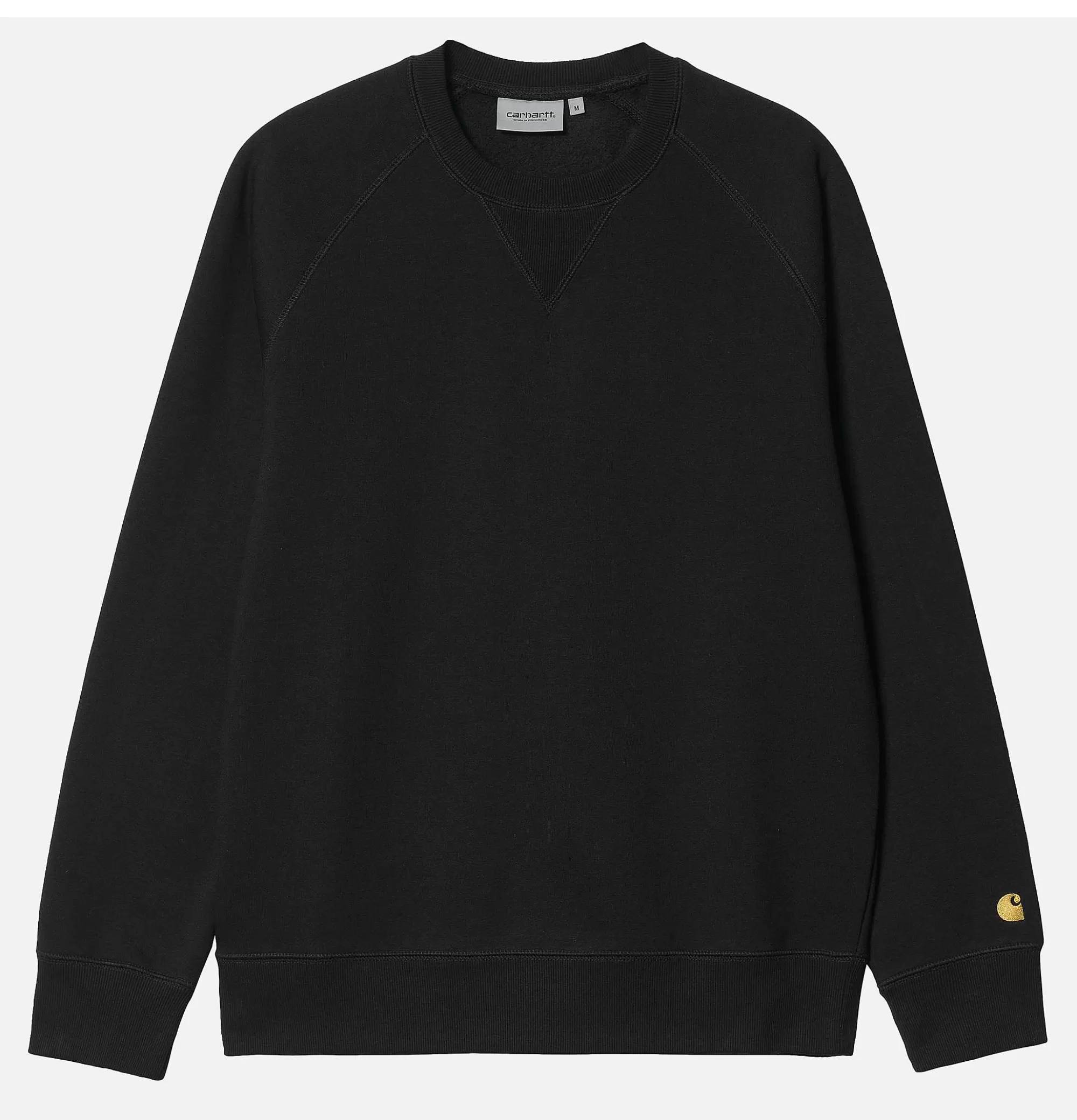 Sudadera Chase CARHARTT WIP - Edición Oro Negro | Colección Premium de Sudaderas y Tejidos Polares para Estilo Urbano 

（：，，，，，）