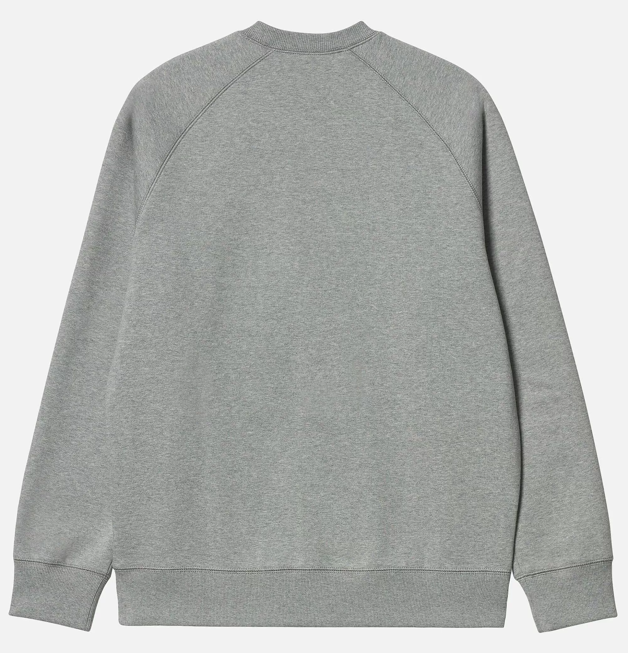 Sudadera con Capucha CARHARTT WIP Chase - Gris Mezclado Oro Viejo en Felpa Premium para Hombre, Tejido Cálido y Duradero