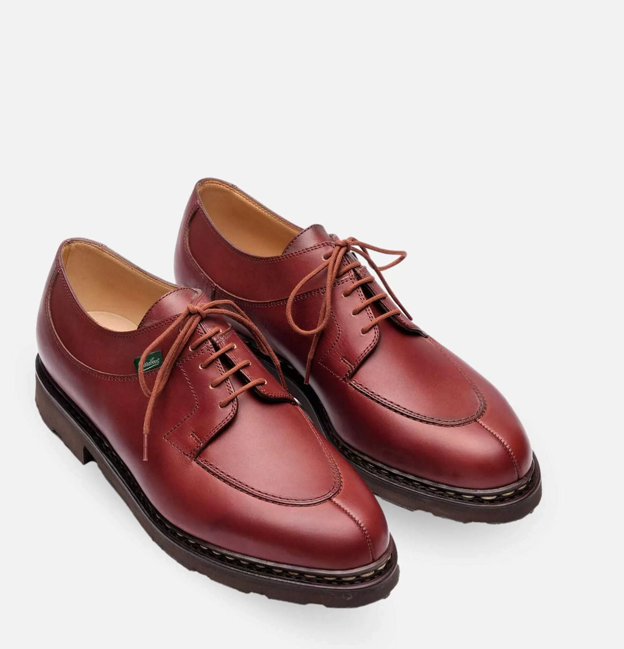 PARABOOT Botines Clásicos Avignon en Cuero Marrón para Hombre - Estilo Duradero y Confort Diario