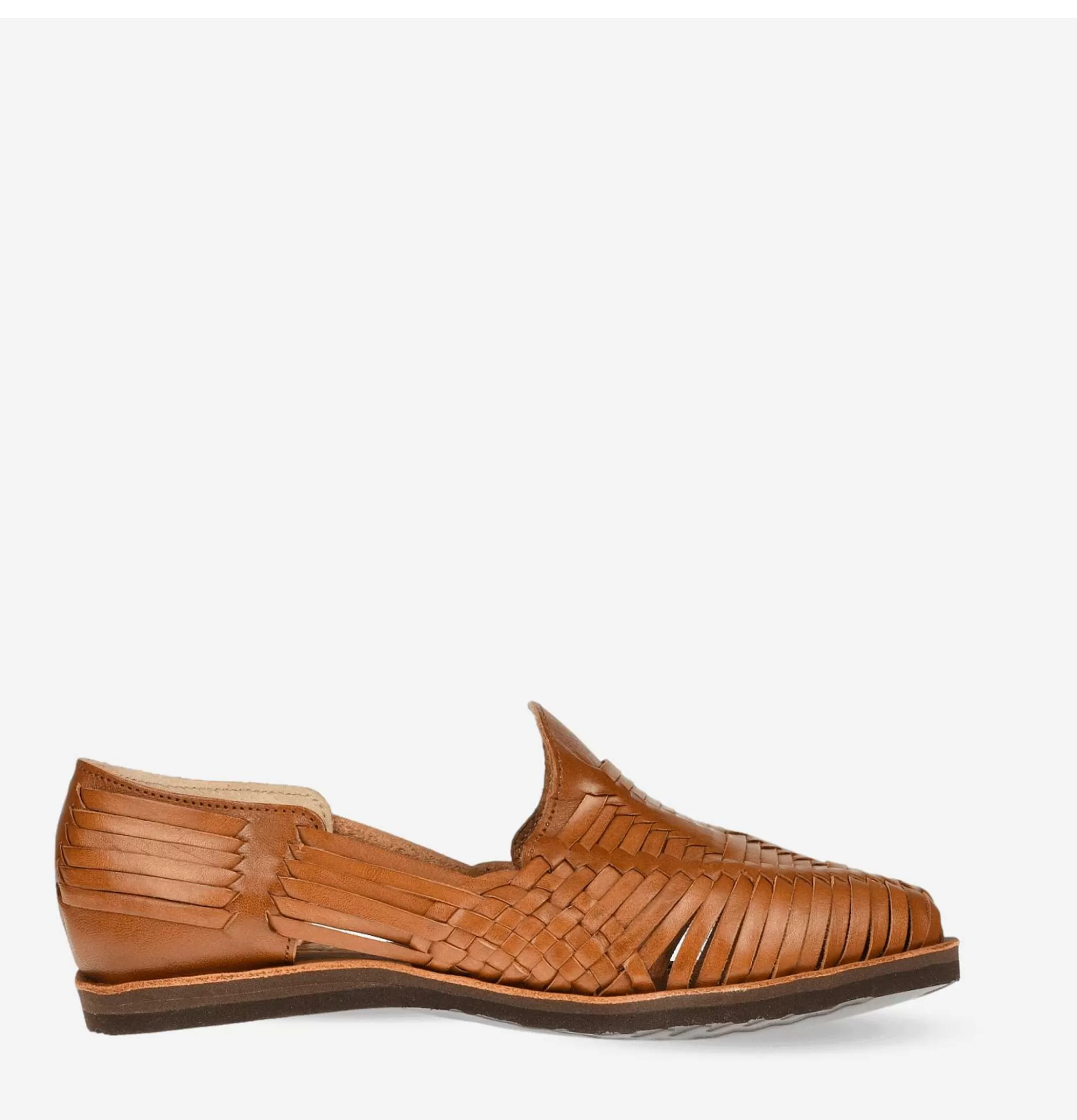 Zapatos Casuales Chamula Cancun para Hombre - Tono Cognac, Estilo Versátil
