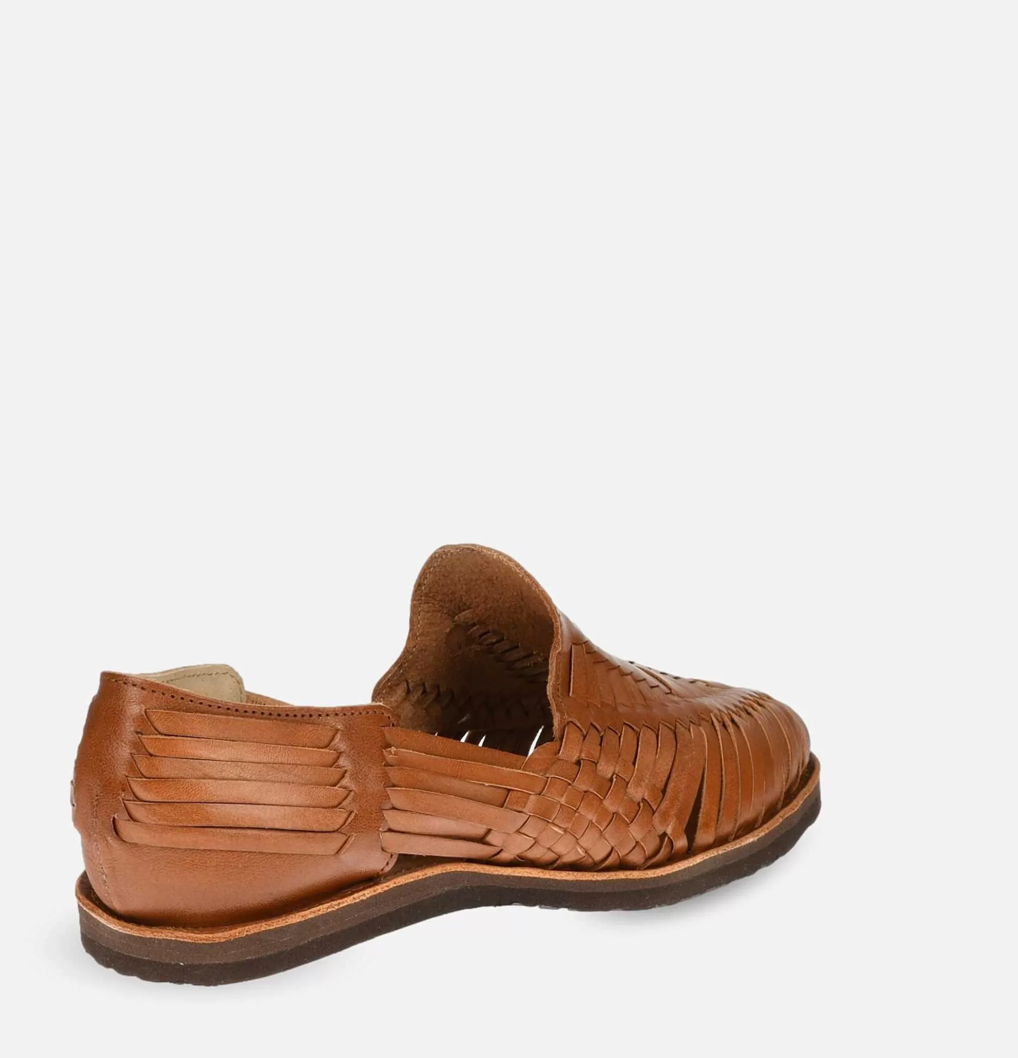 Zapatos Casuales Chamula Cancun para Hombre - Tono Cognac, Estilo Versátil