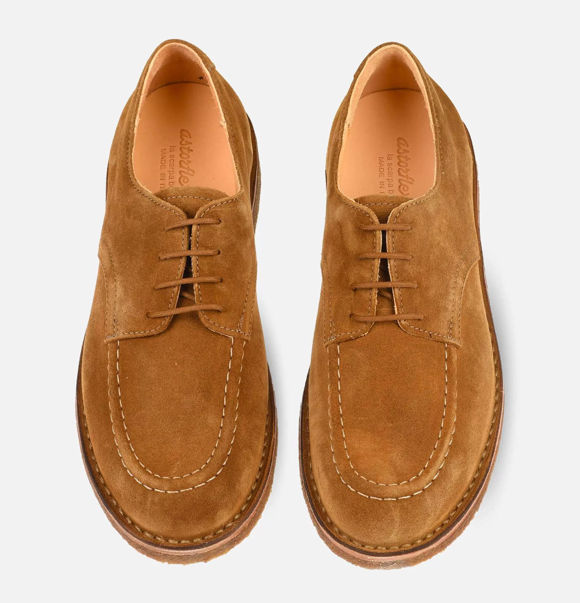 Botas Carlflex en Cuero Whiskey - Calzado Casual Clásico para Caballero ASTORFLEX
