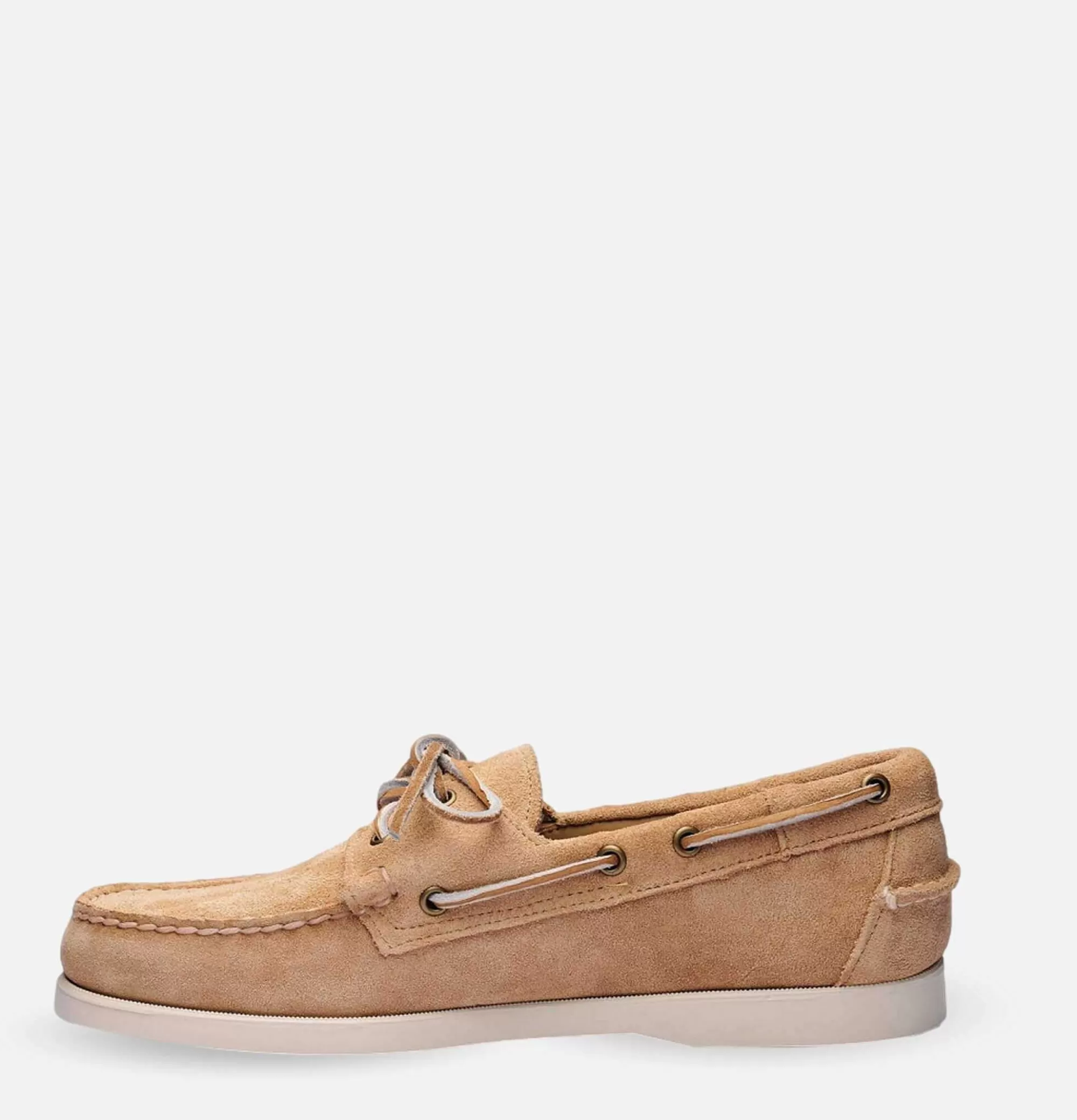 SEBAGO Zapatos Náuticos Docksides Hombre - Beige Arena, Estilo Casual Duradero para Paseo Marítimo
