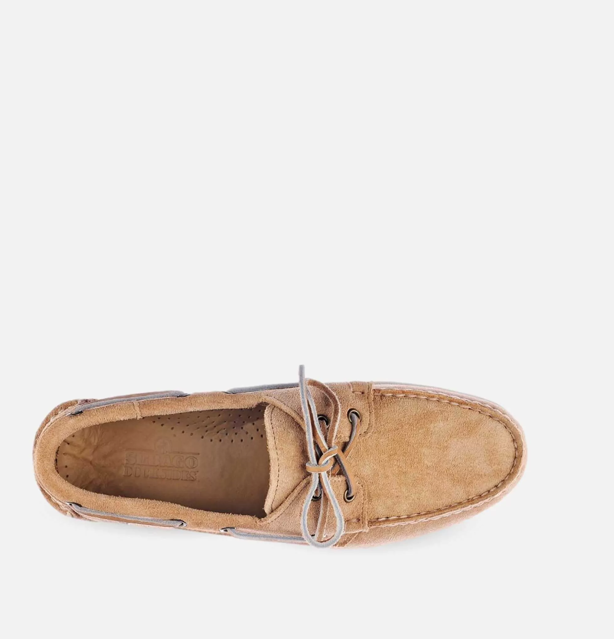 SEBAGO Zapatos Náuticos Docksides Hombre - Beige Arena, Estilo Casual Duradero para Paseo Marítimo