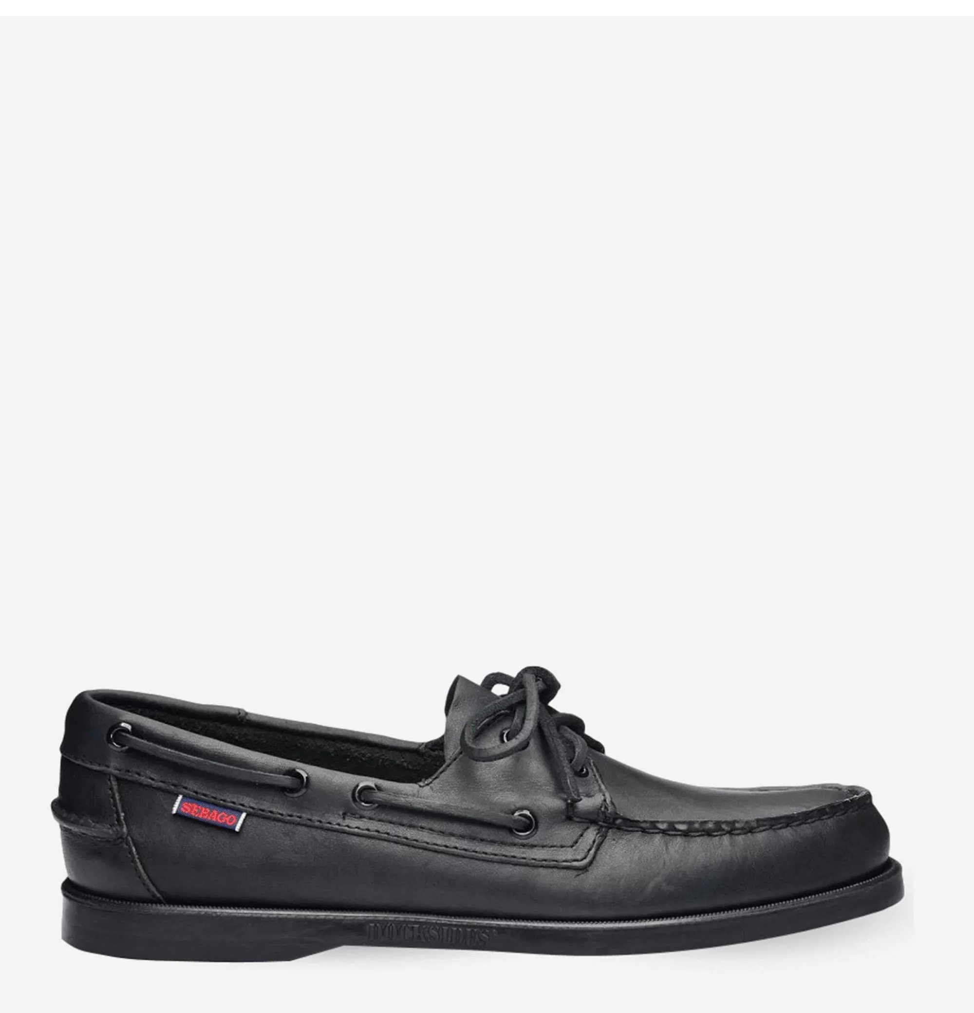 Zapatos Náuticos SEBAGO Docksides Clásicos - Negro Ébano para Hombre, Calzado Casual Impermeable