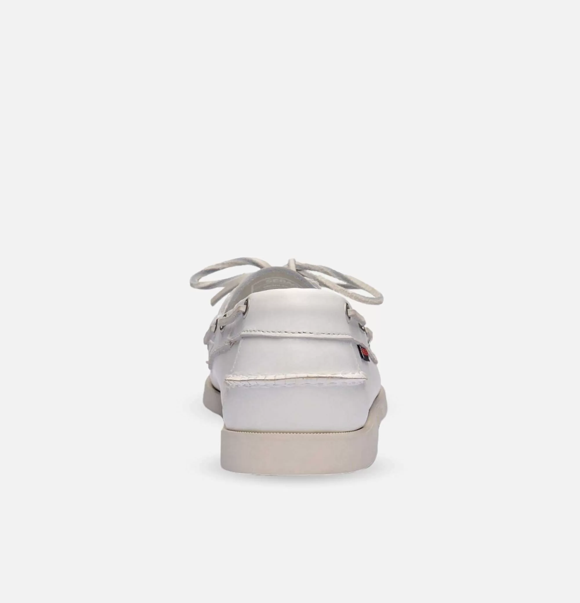 SEBAGO Docksides Clásicos - Zapatos Deportivos en Blanco Puro para Hombre
