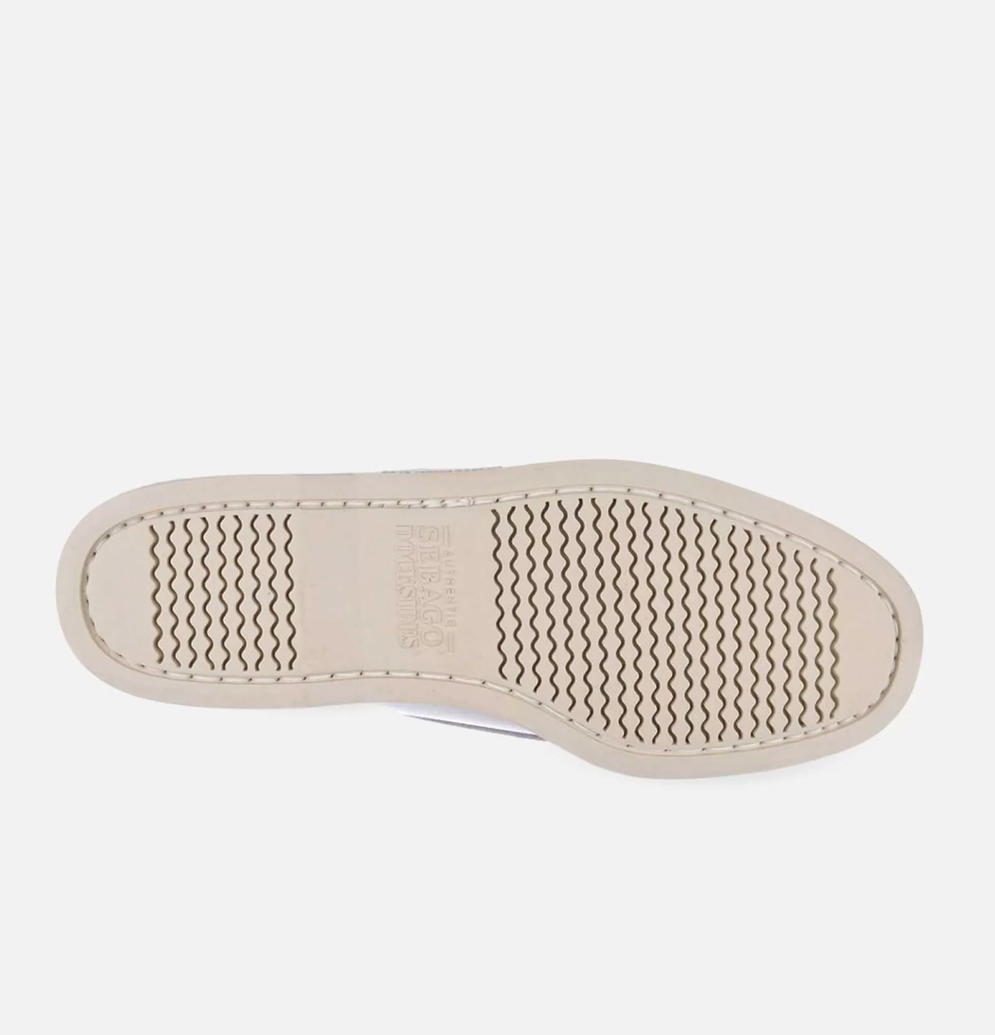 SEBAGO Docksides Clásicos - Zapatos Deportivos en Blanco Puro para Hombre