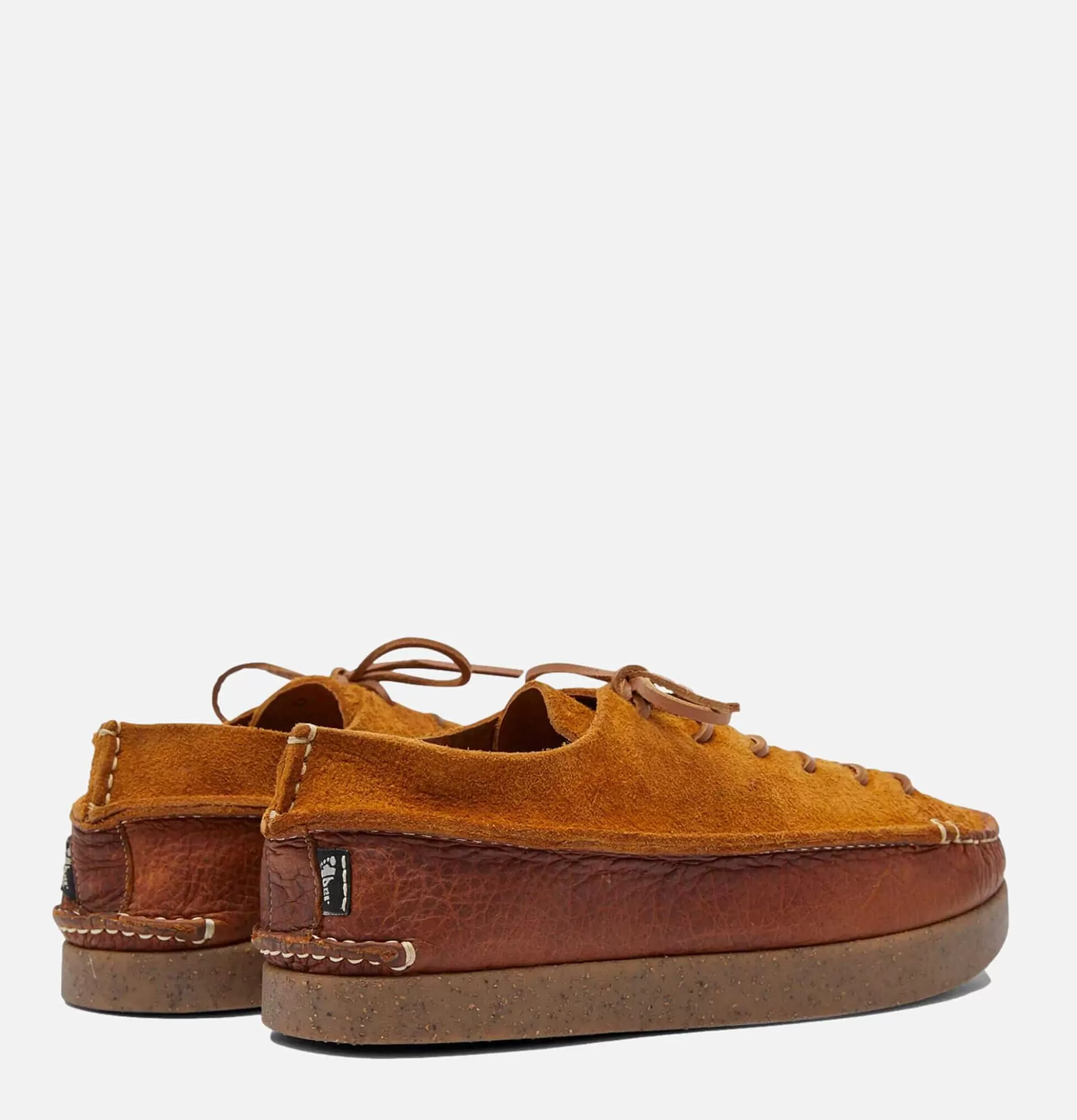 YOGI FOOTWEAR - Zapatos Finn Reverse en Castaño Envejecido para Hombre | Diseño Retro y Confort Duradero