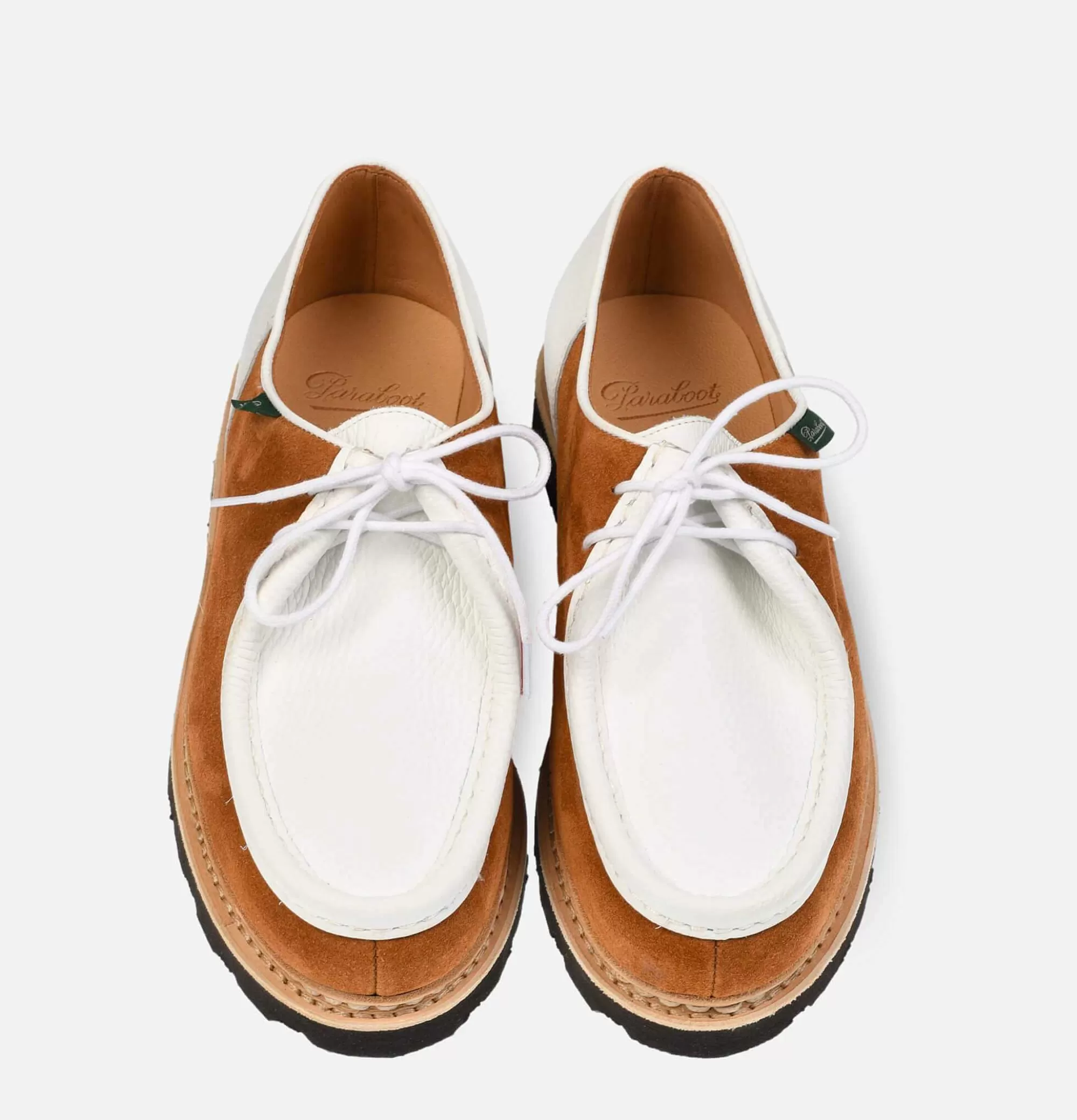 Botas Michael Marche en Blanco Whisky - Estilo Clásico para Hombre de PARABOOT