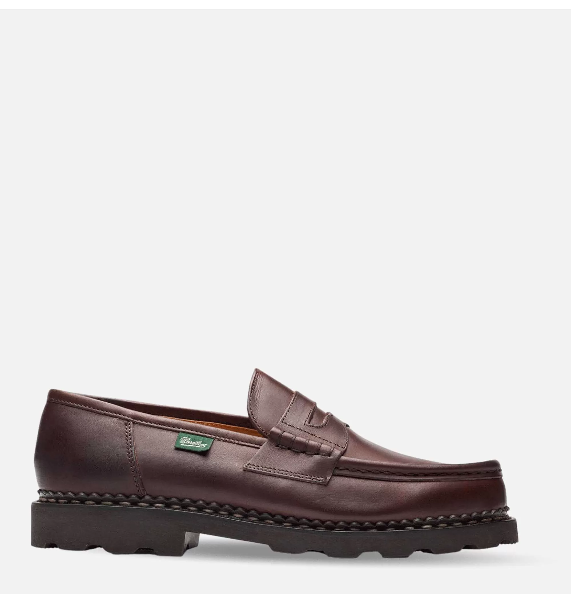BOTAS Paraboot® Café Reims - Calzado Casual para Hombres con Diseño Vintage y Suela Antideslizante